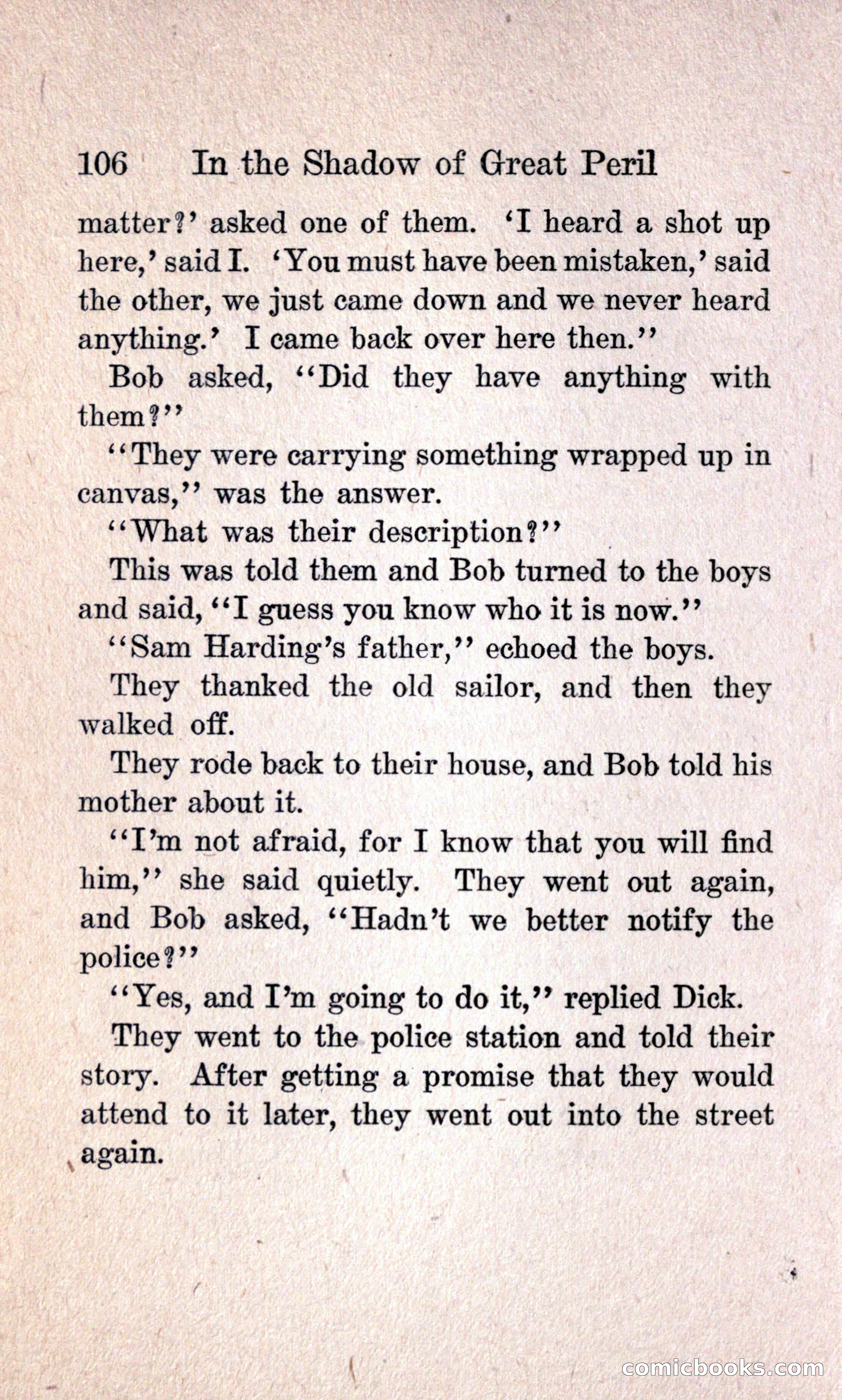 In the Shadow of Great Peril — page 114 of 192