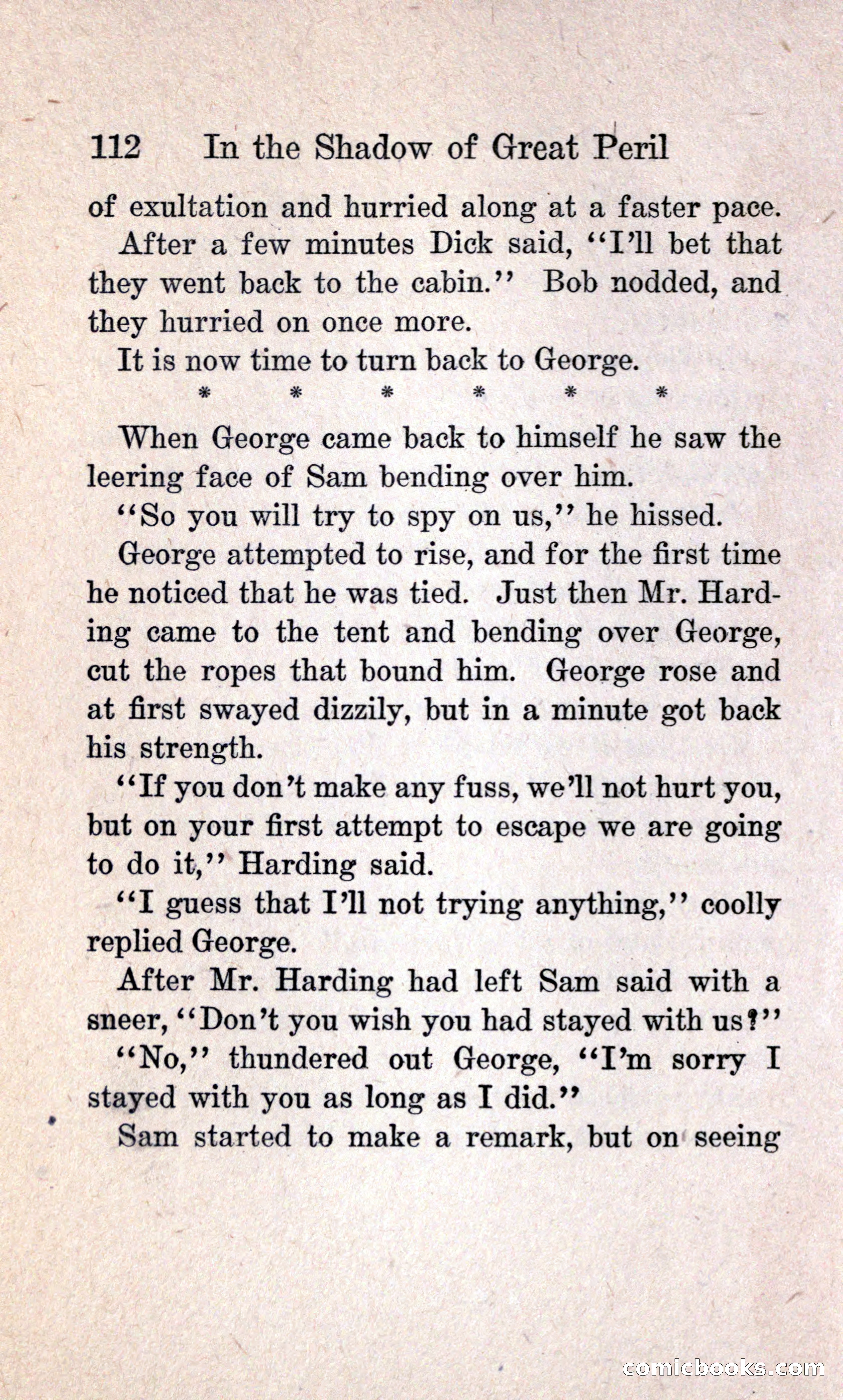 In the Shadow of Great Peril — page 120 of 192