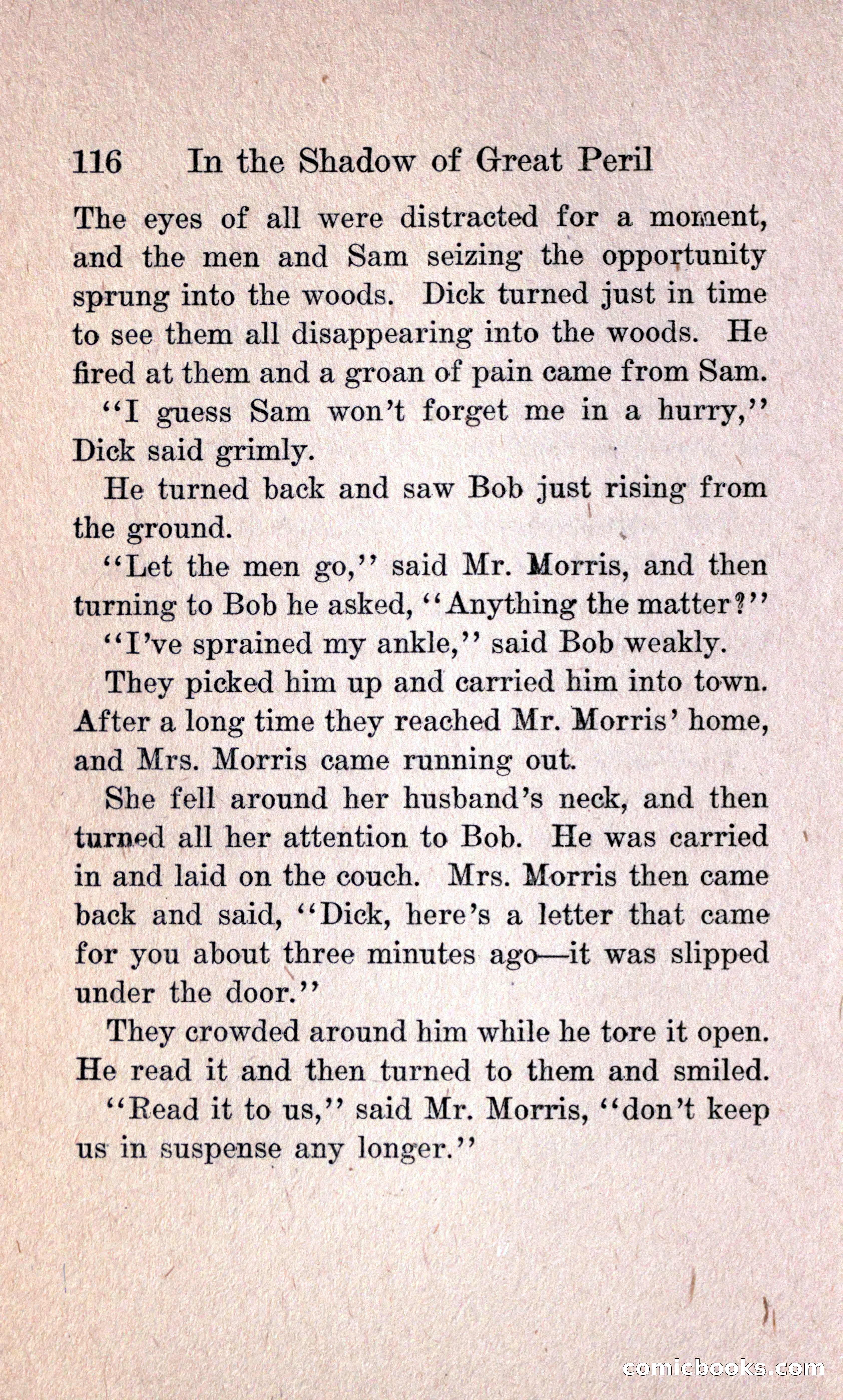 In the Shadow of Great Peril — page 124 of 192