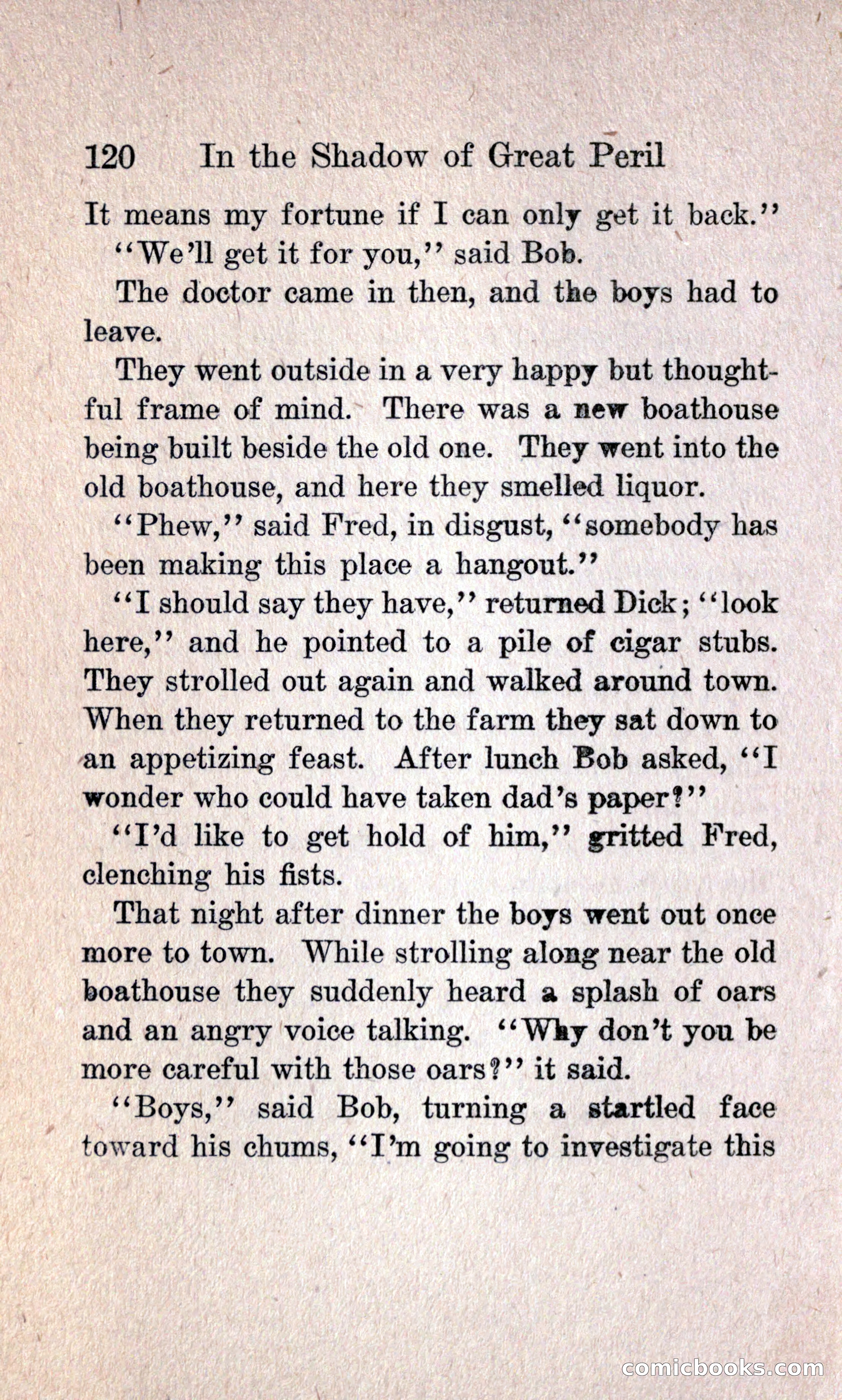In the Shadow of Great Peril — page 128 of 192