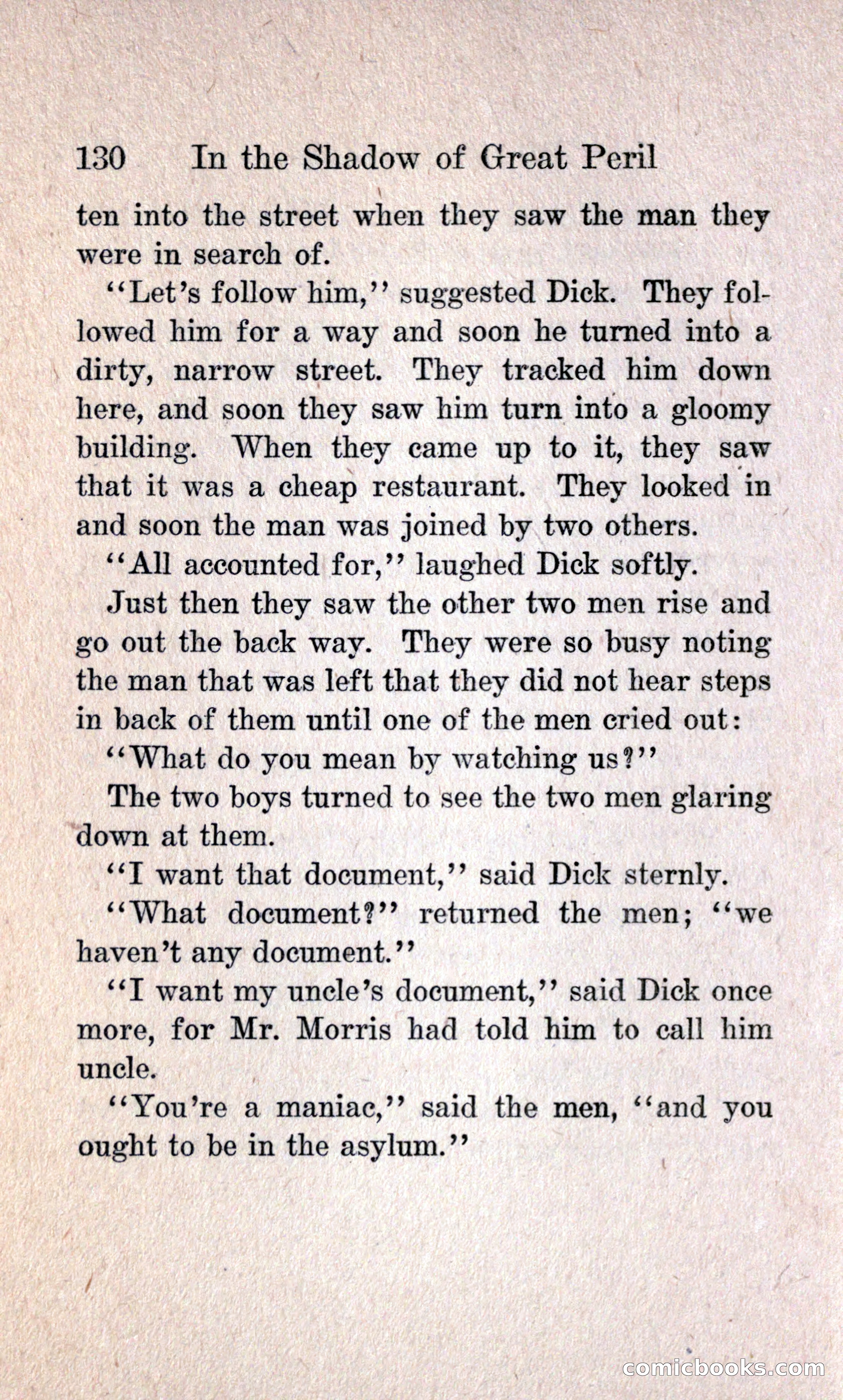 In the Shadow of Great Peril — page 138 of 192