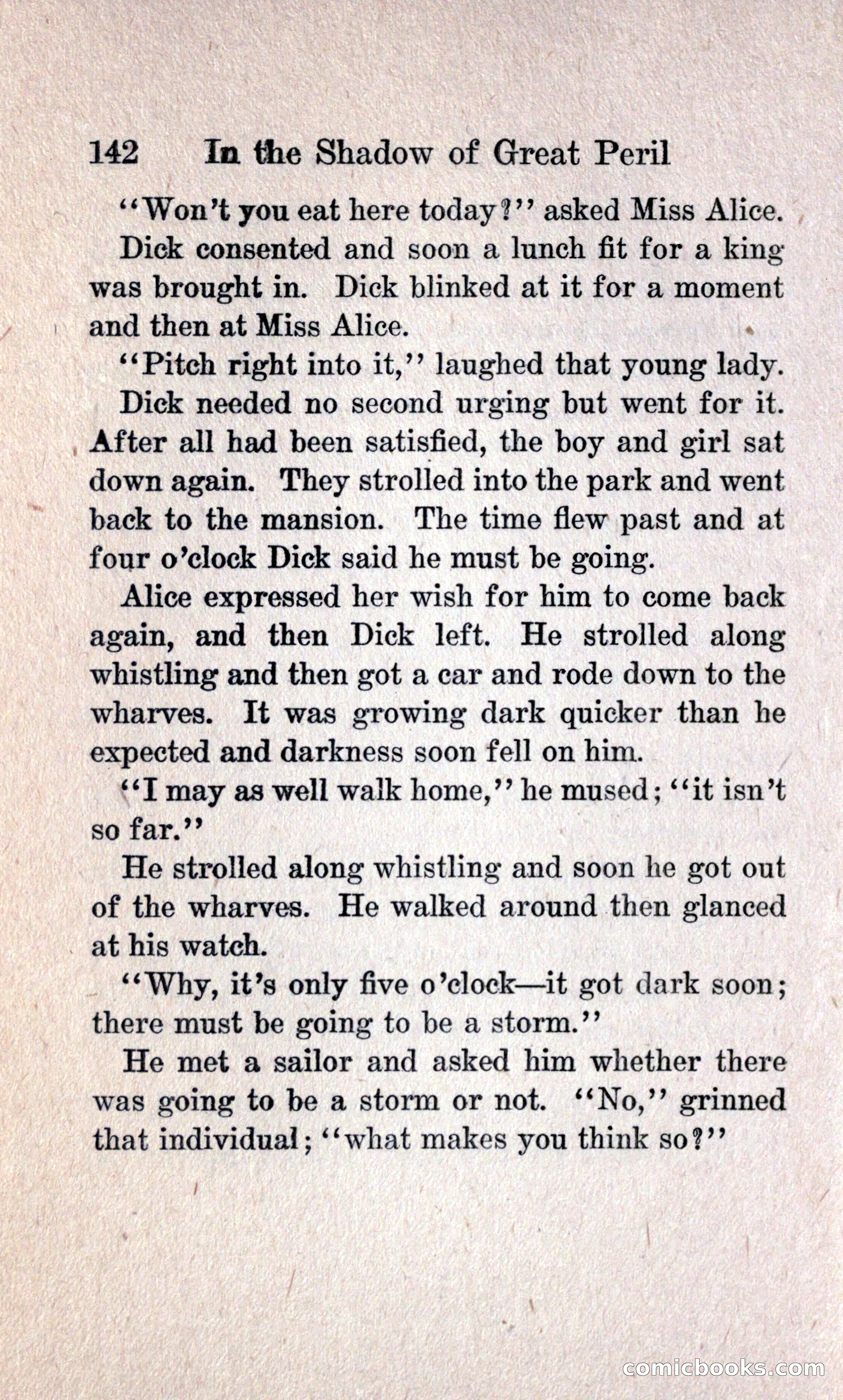 In the Shadow of Great Peril — page 150 of 192