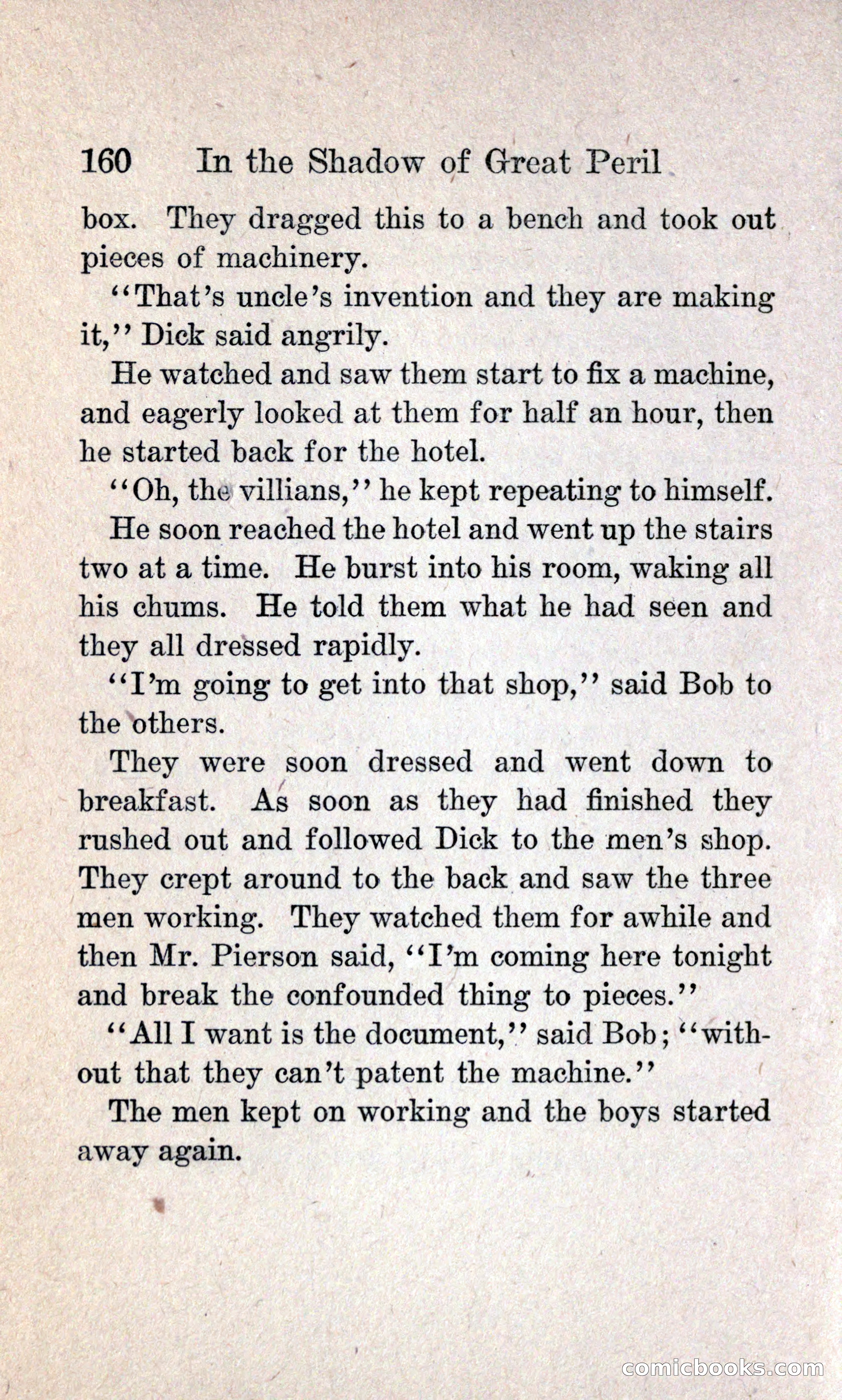 In the Shadow of Great Peril — page 168 of 192