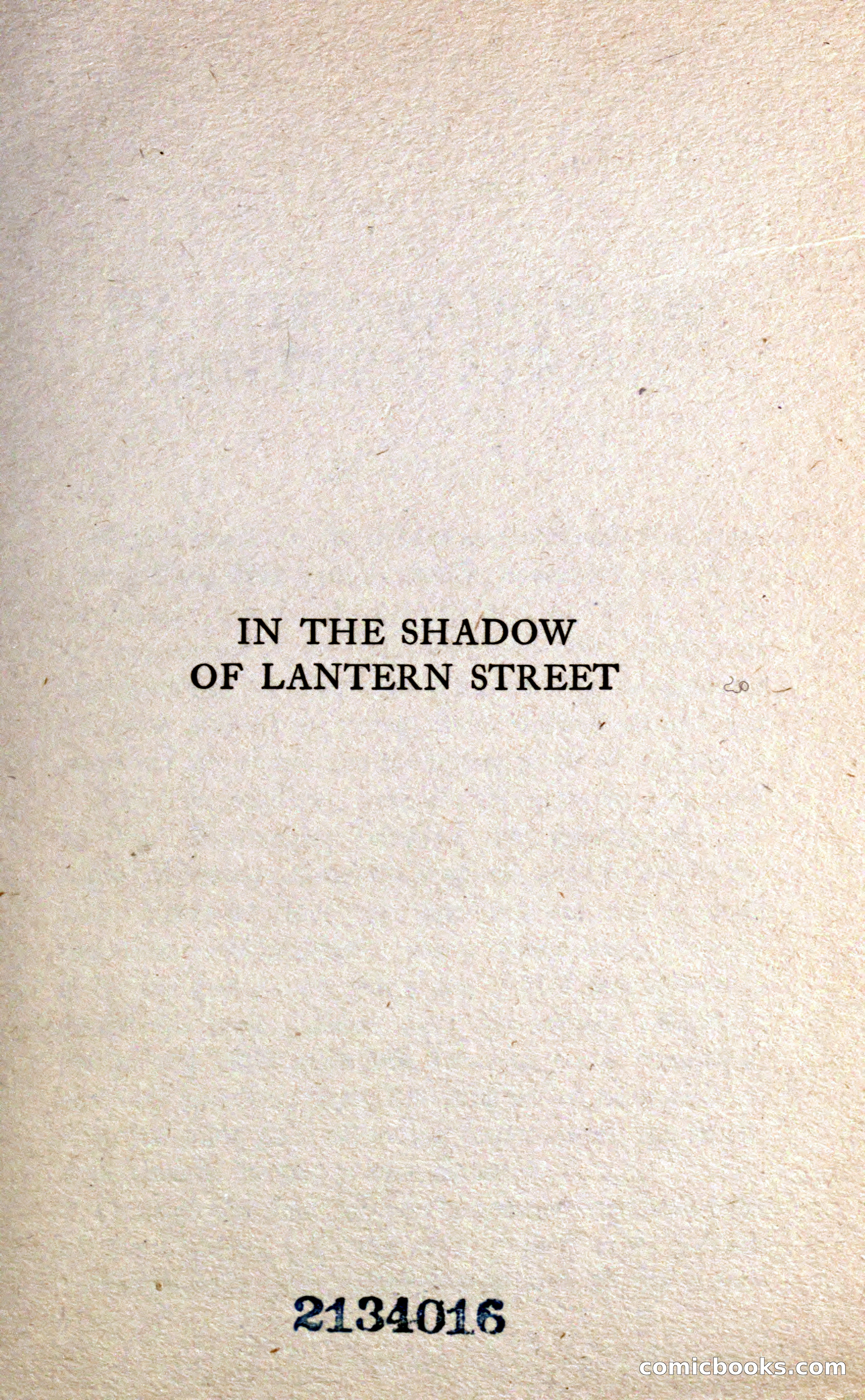 In the Shadow of Lantern Street — page 7 of 330
