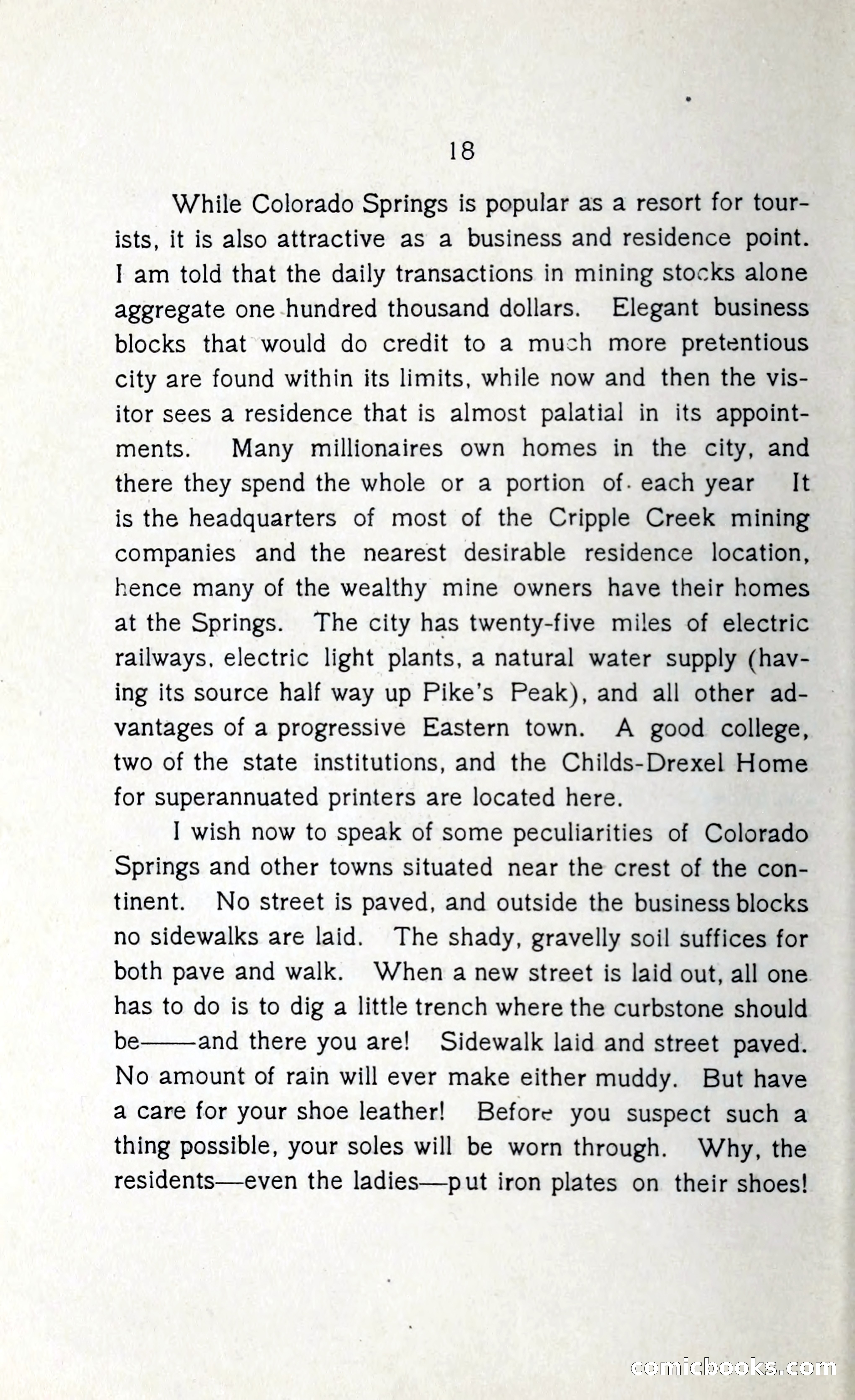 In the Shadow of Pike's Peak — page 23 of 73