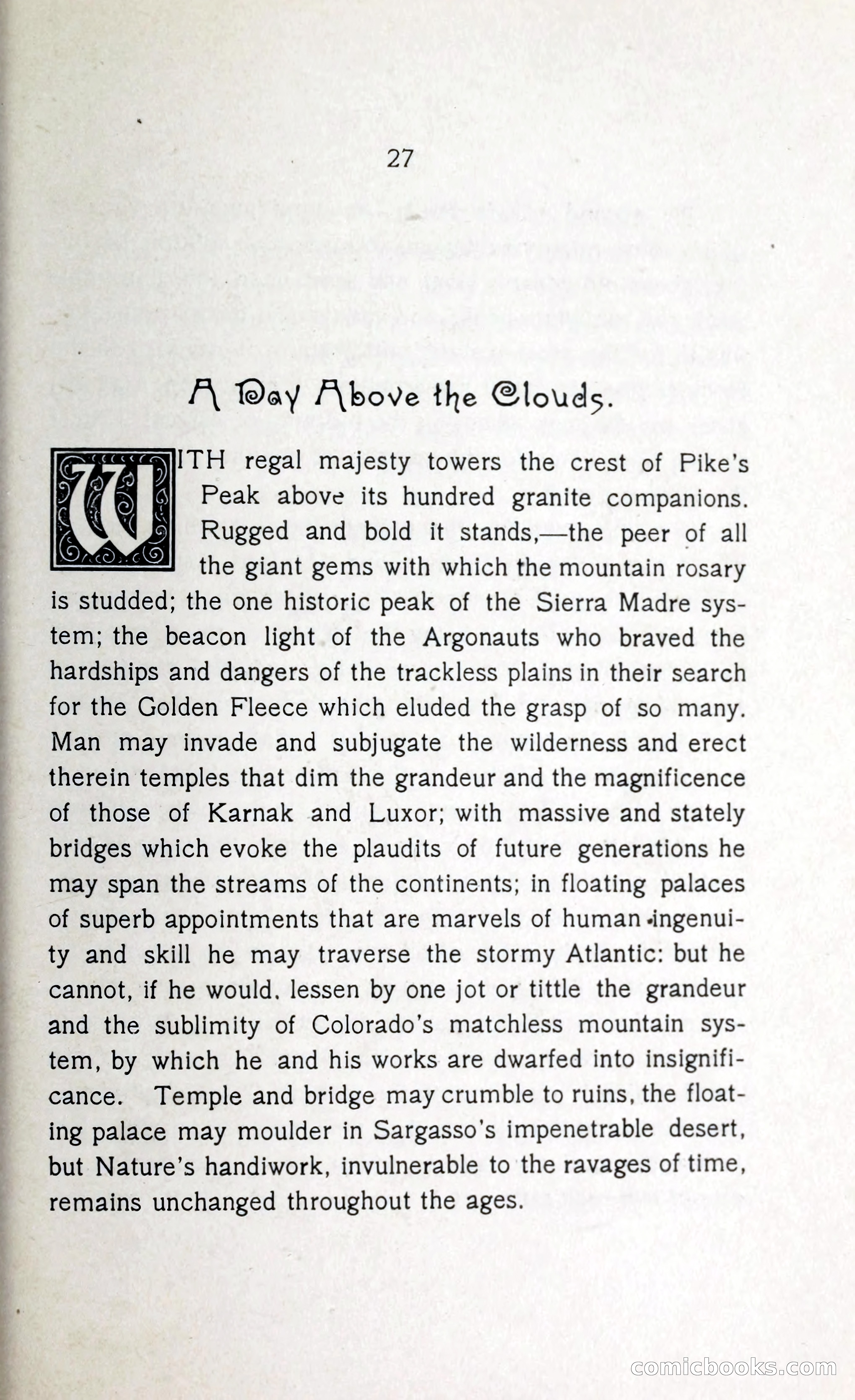 In the Shadow of Pike's Peak — page 32 of 73