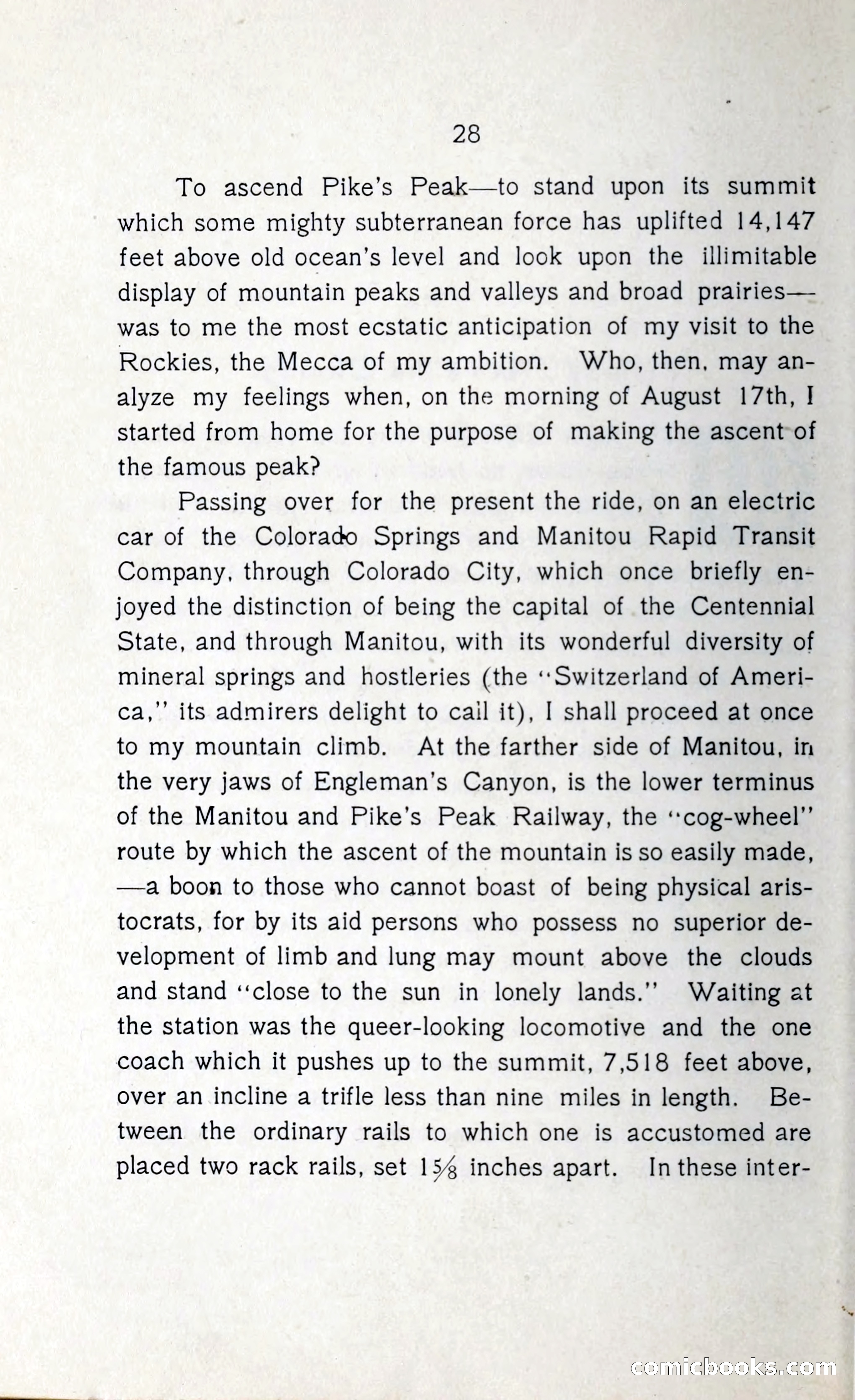 In the Shadow of Pike's Peak — page 33 of 73