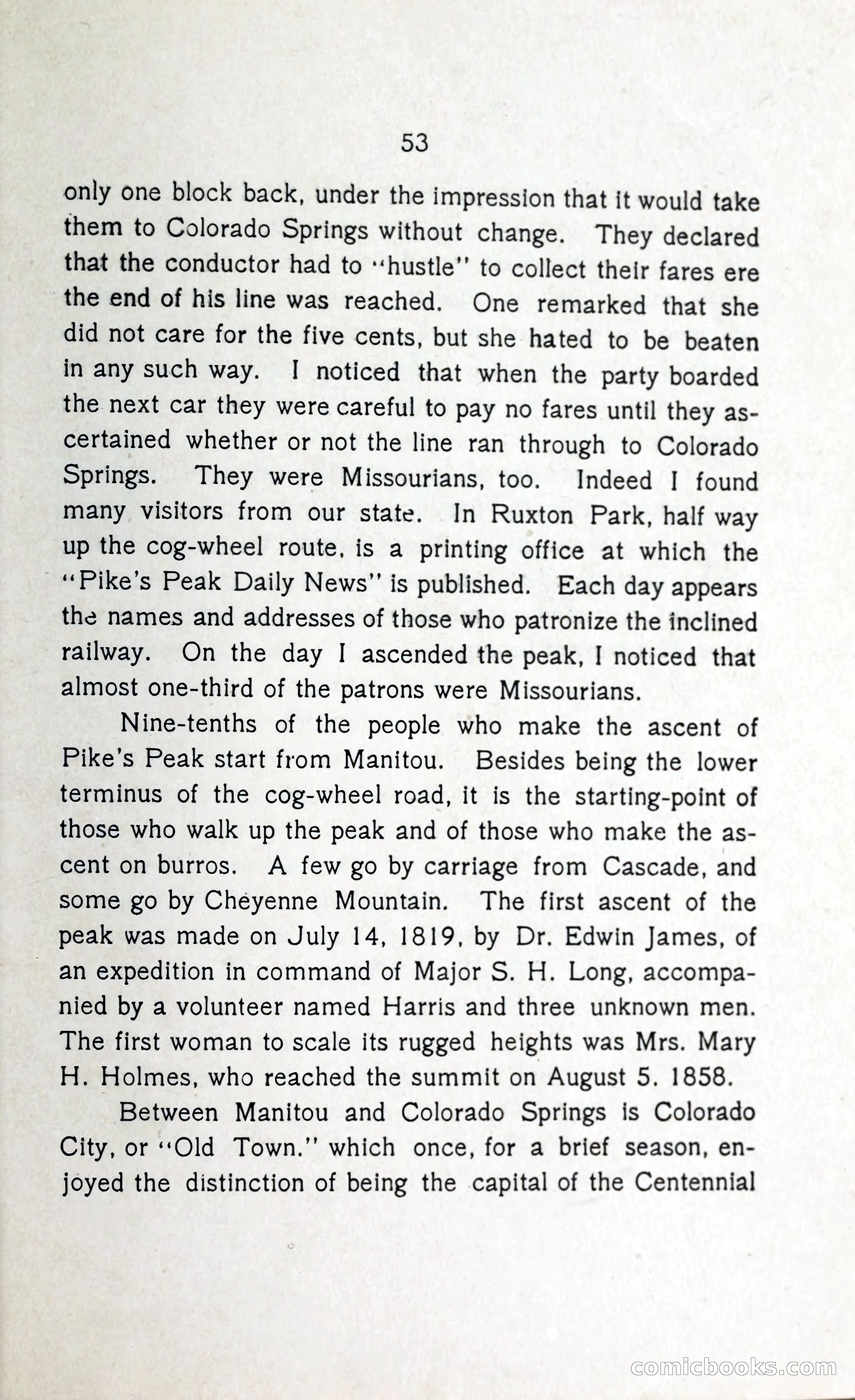 In the Shadow of Pike's Peak — page 58 of 73