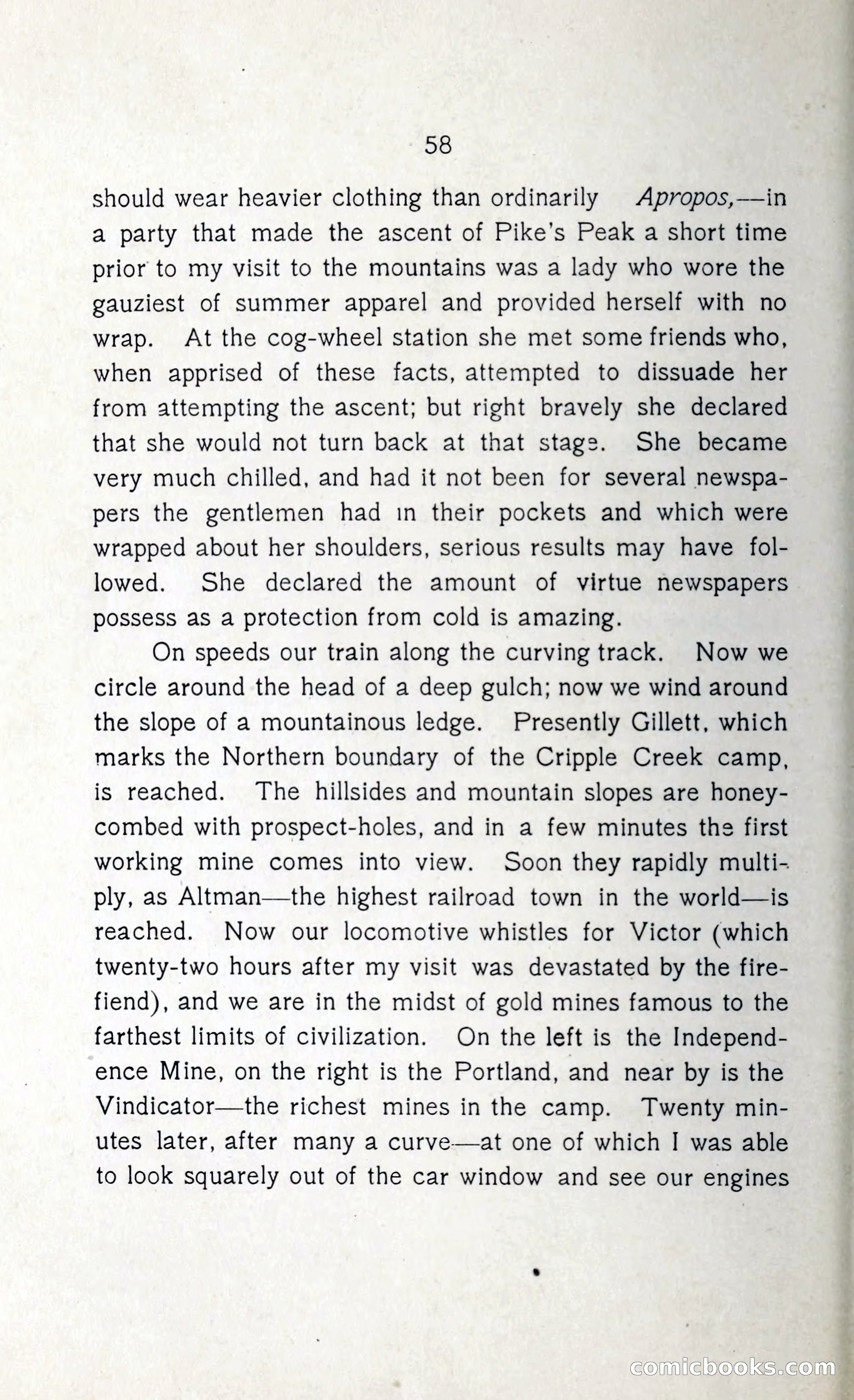 In the Shadow of Pike's Peak — page 63 of 73
