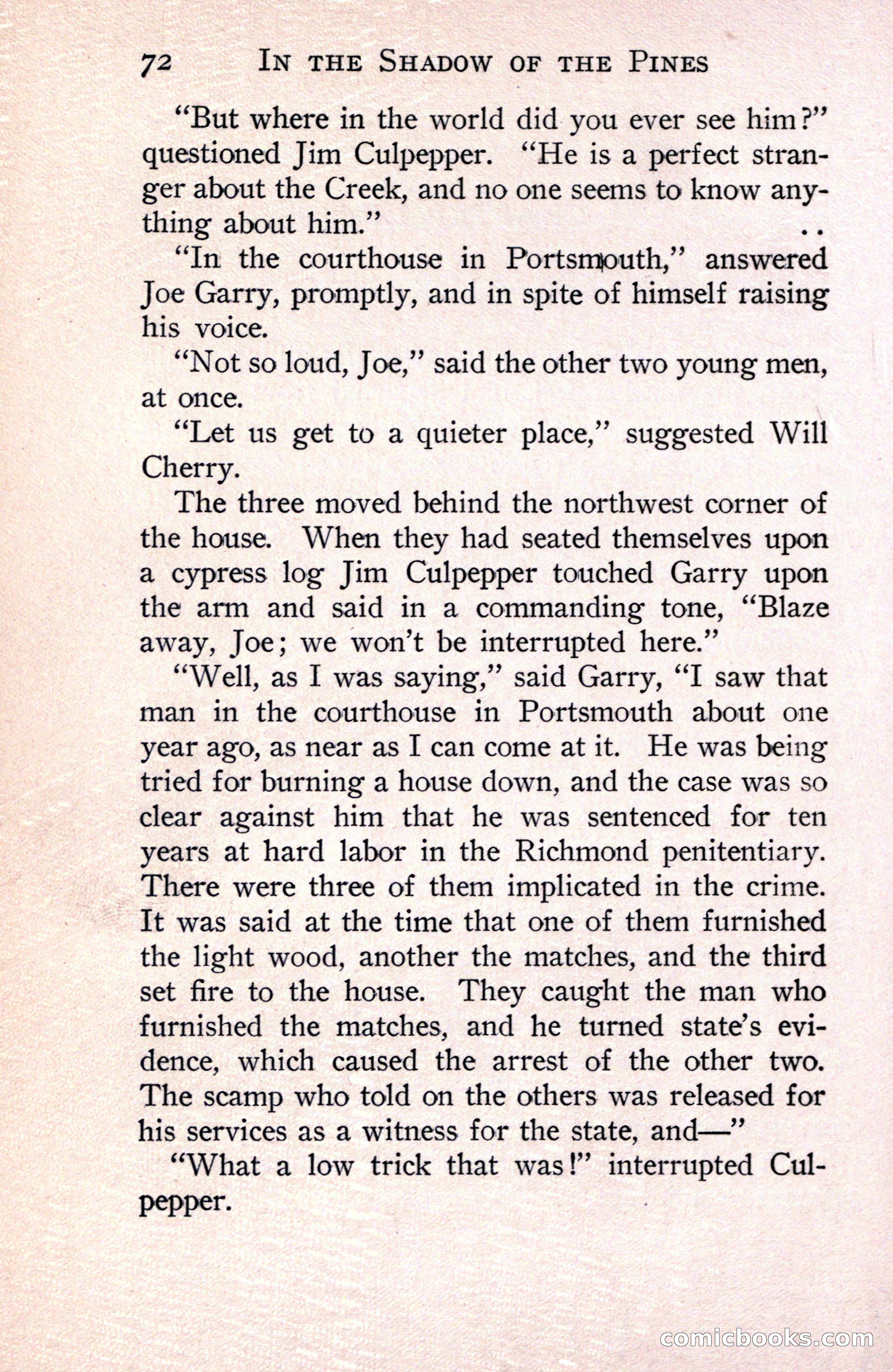 In the Shadow of the Pines: A Tale of Tidewater Virginia — page 100 of 287