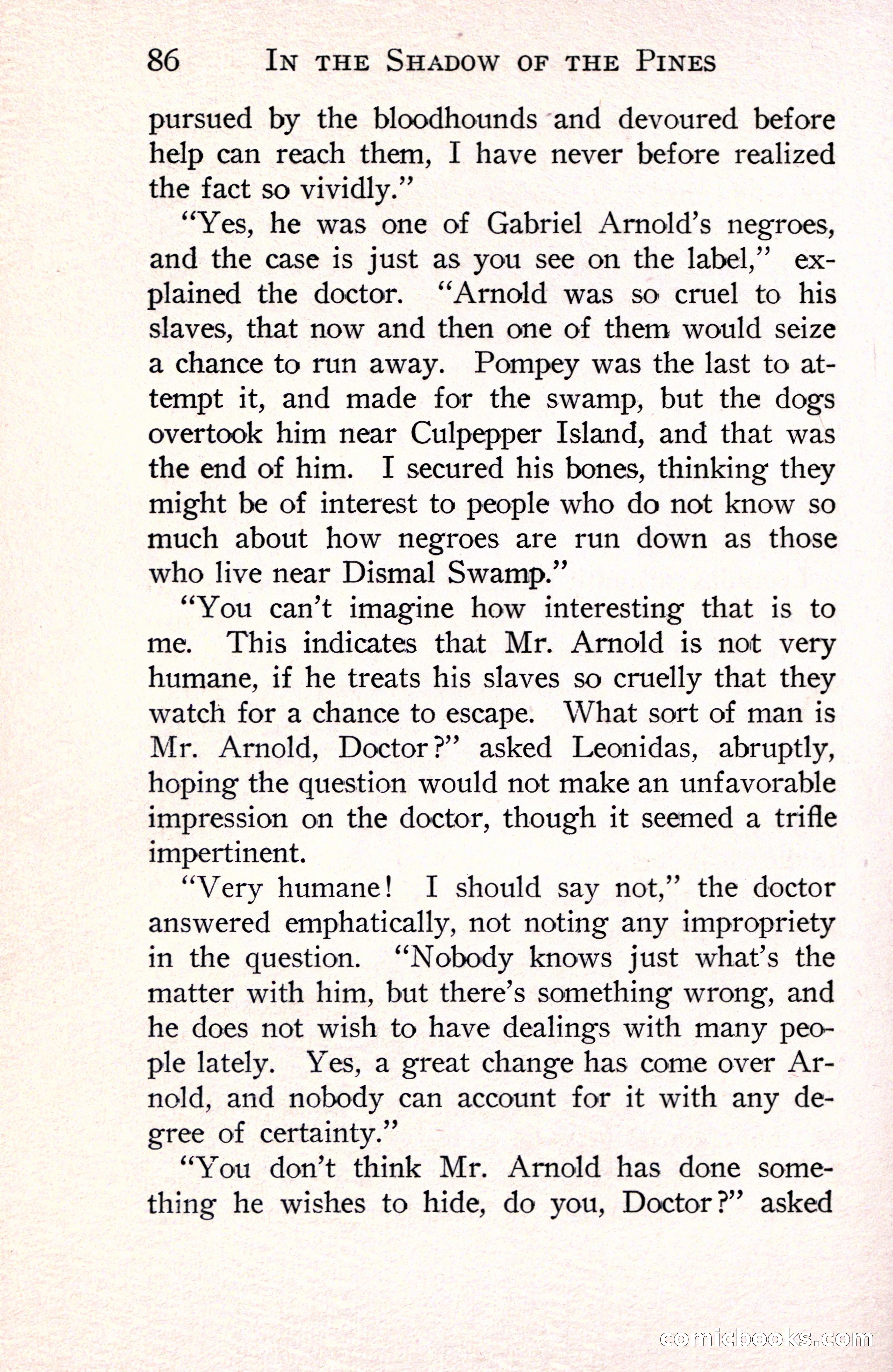 In the Shadow of the Pines: A Tale of Tidewater Virginia — page 116 of 287