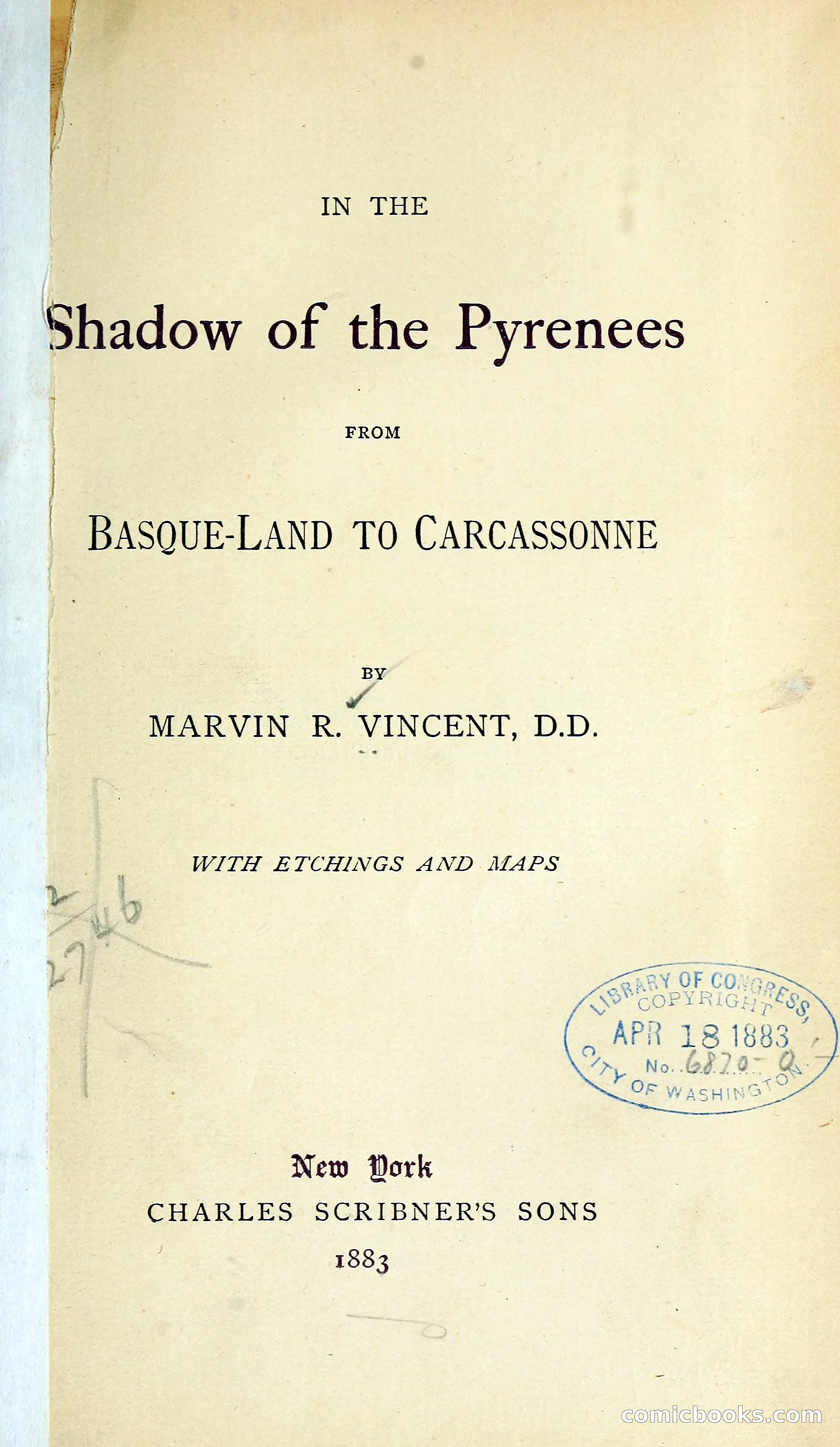 In the Shadow of the Pyrenees from Basque-Land to Carcassonne — page 12 of 322