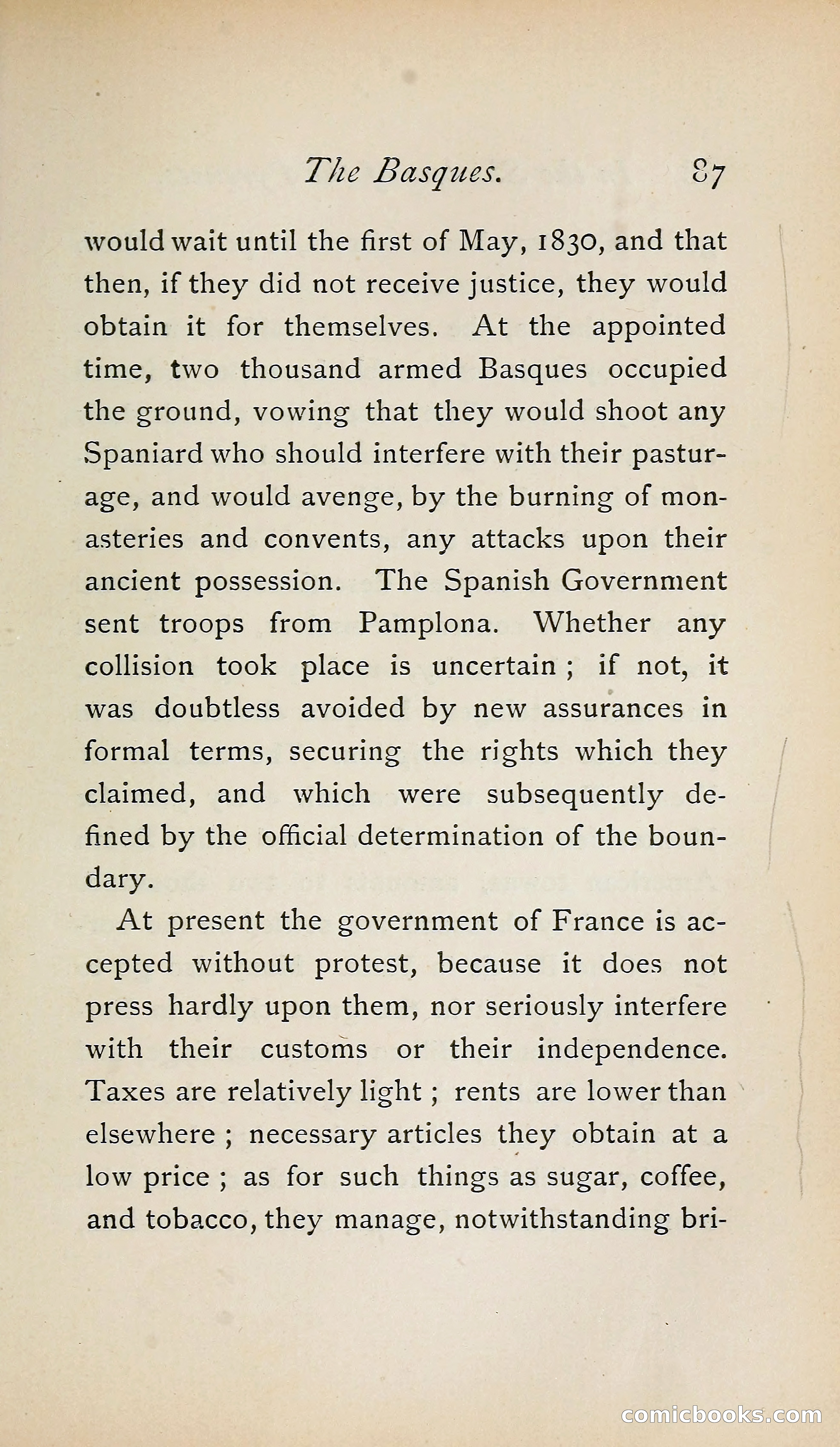 In the Shadow of the Pyrenees from Basque-Land to Carcassonne — page 116 of 322