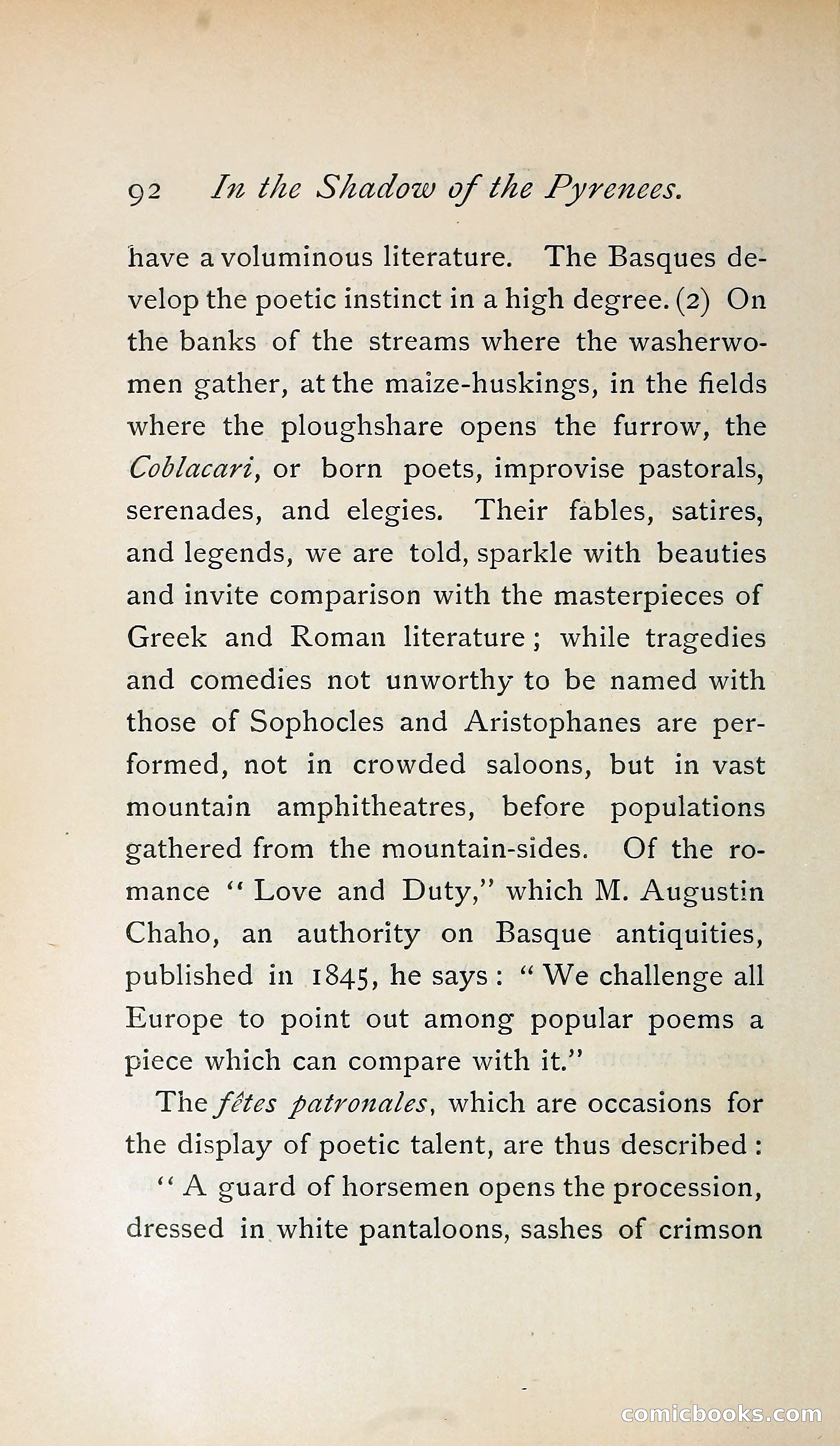 In the Shadow of the Pyrenees from Basque-Land to Carcassonne — page 121 of 322