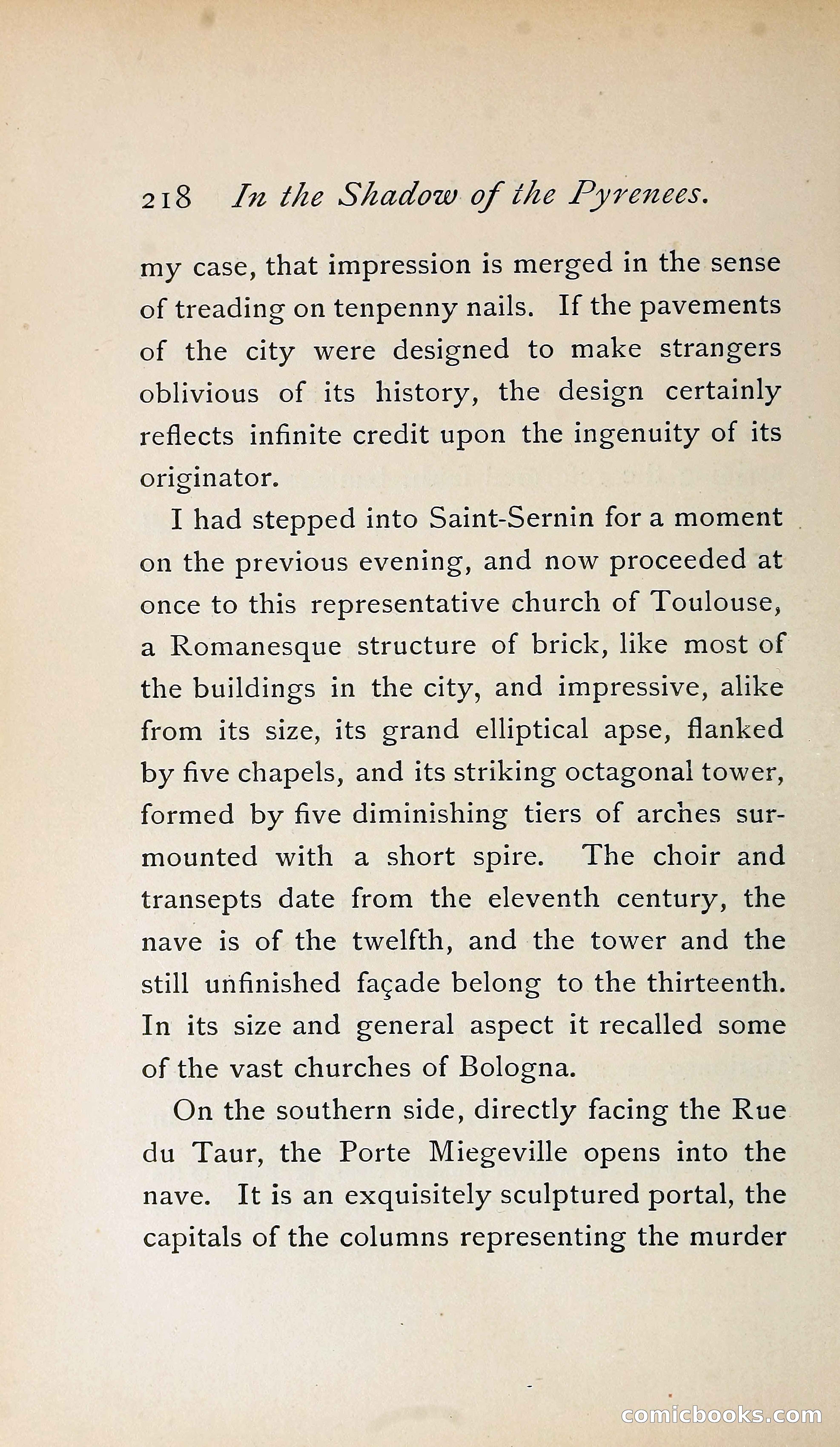 In the Shadow of the Pyrenees from Basque-Land to Carcassonne — page 255 of 322