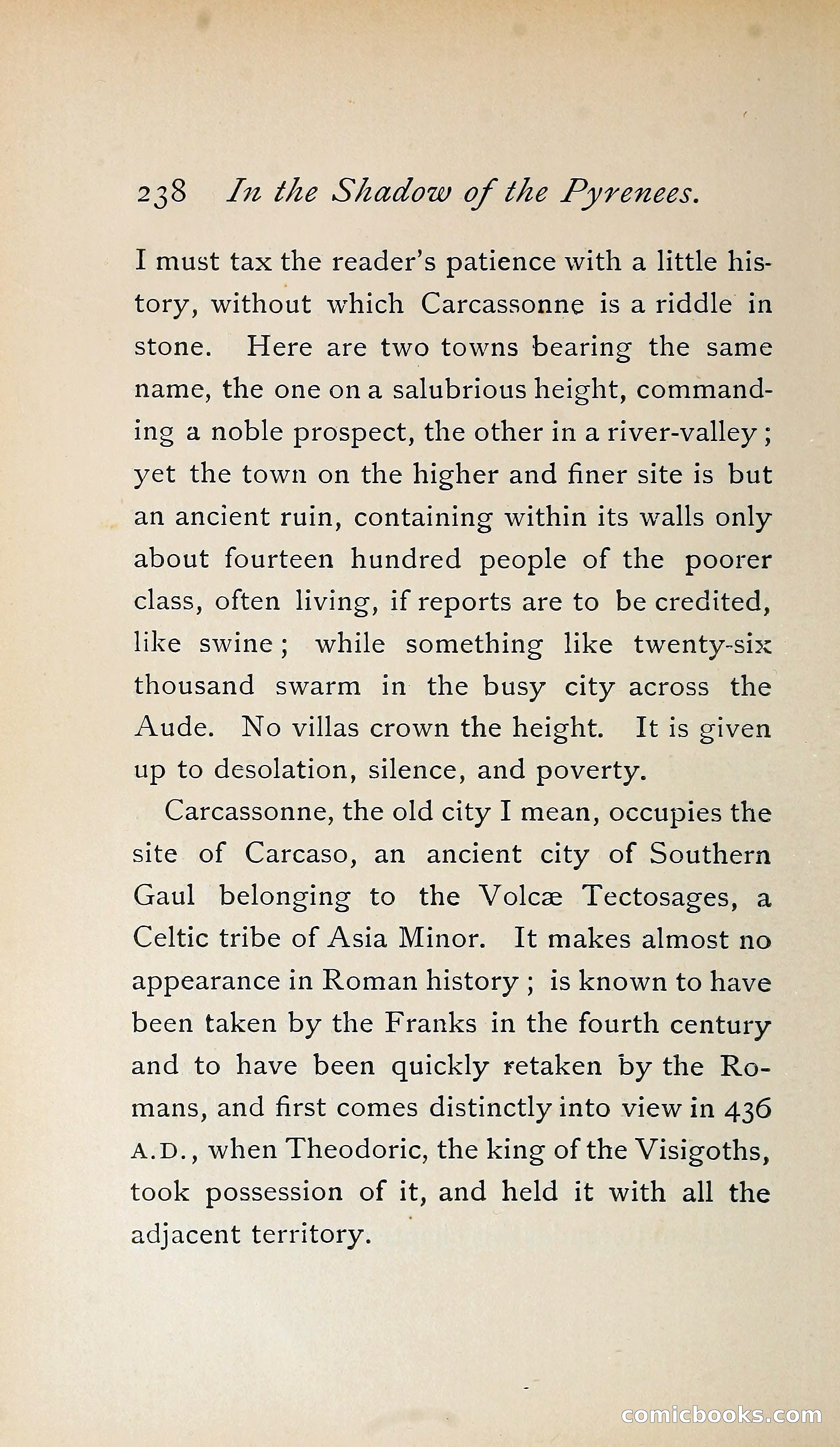 In the Shadow of the Pyrenees from Basque-Land to Carcassonne — page 279 of 322