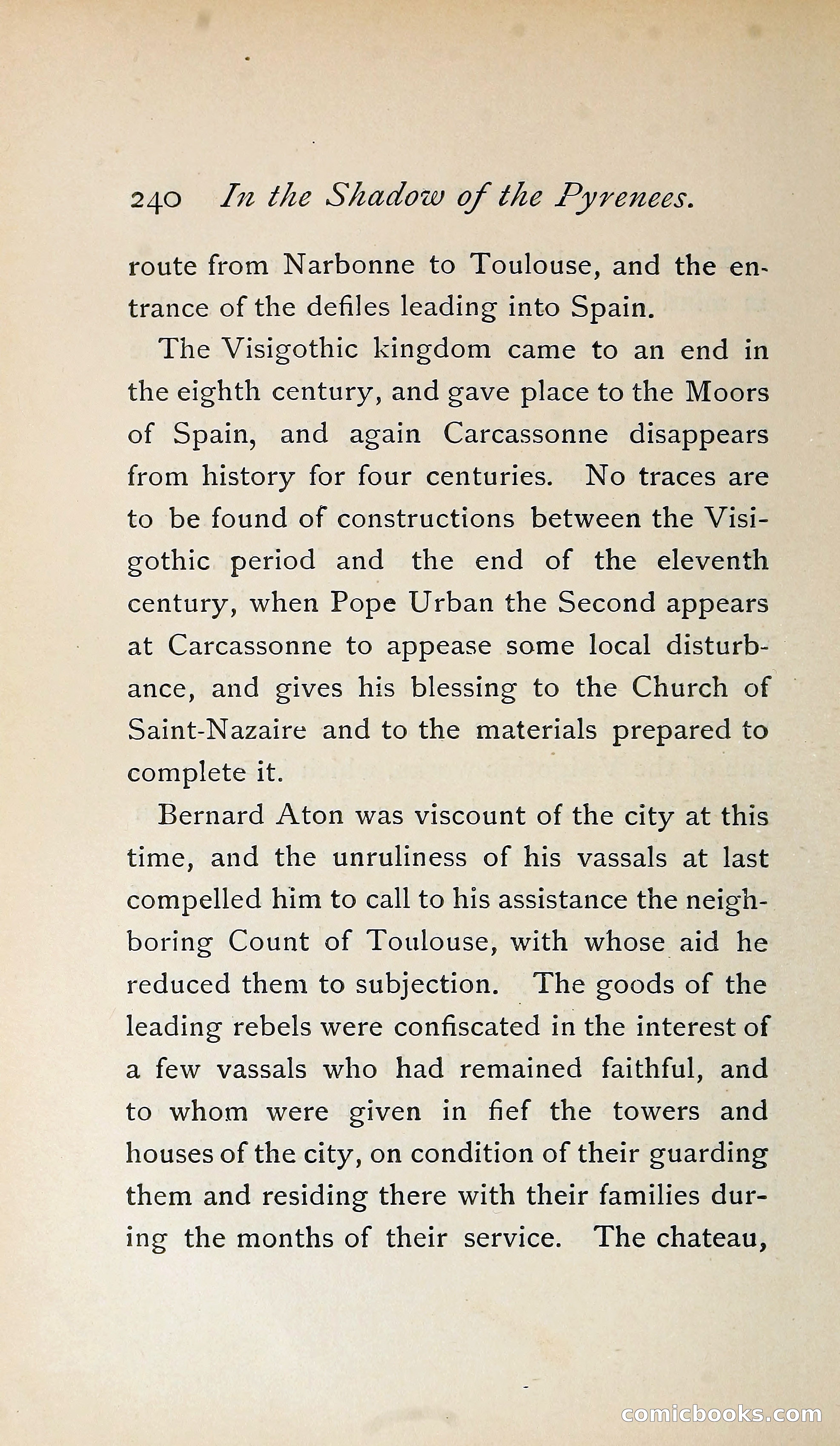 In the Shadow of the Pyrenees from Basque-Land to Carcassonne — page 281 of 322