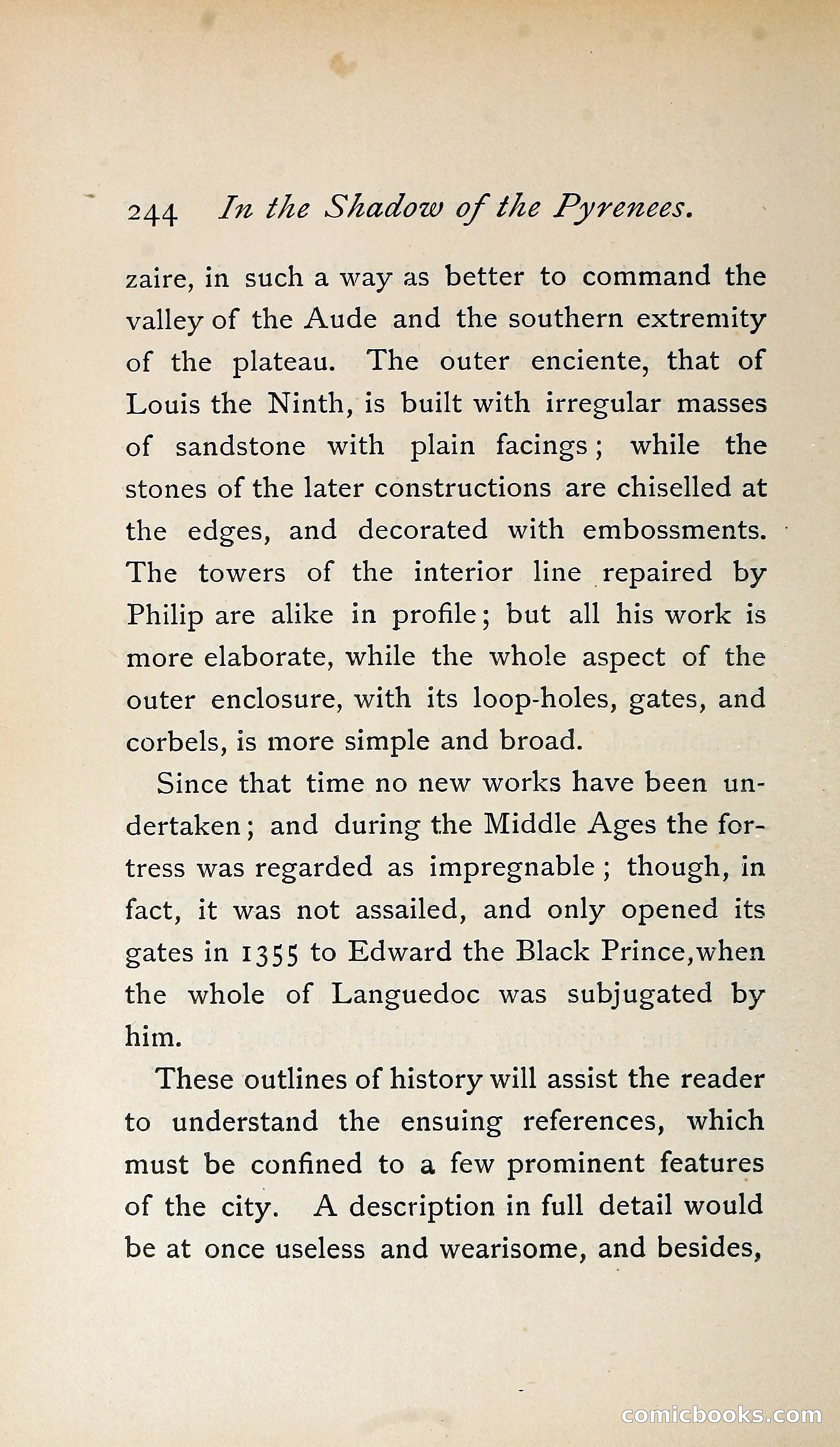 In the Shadow of the Pyrenees from Basque-Land to Carcassonne — page 285 of 322