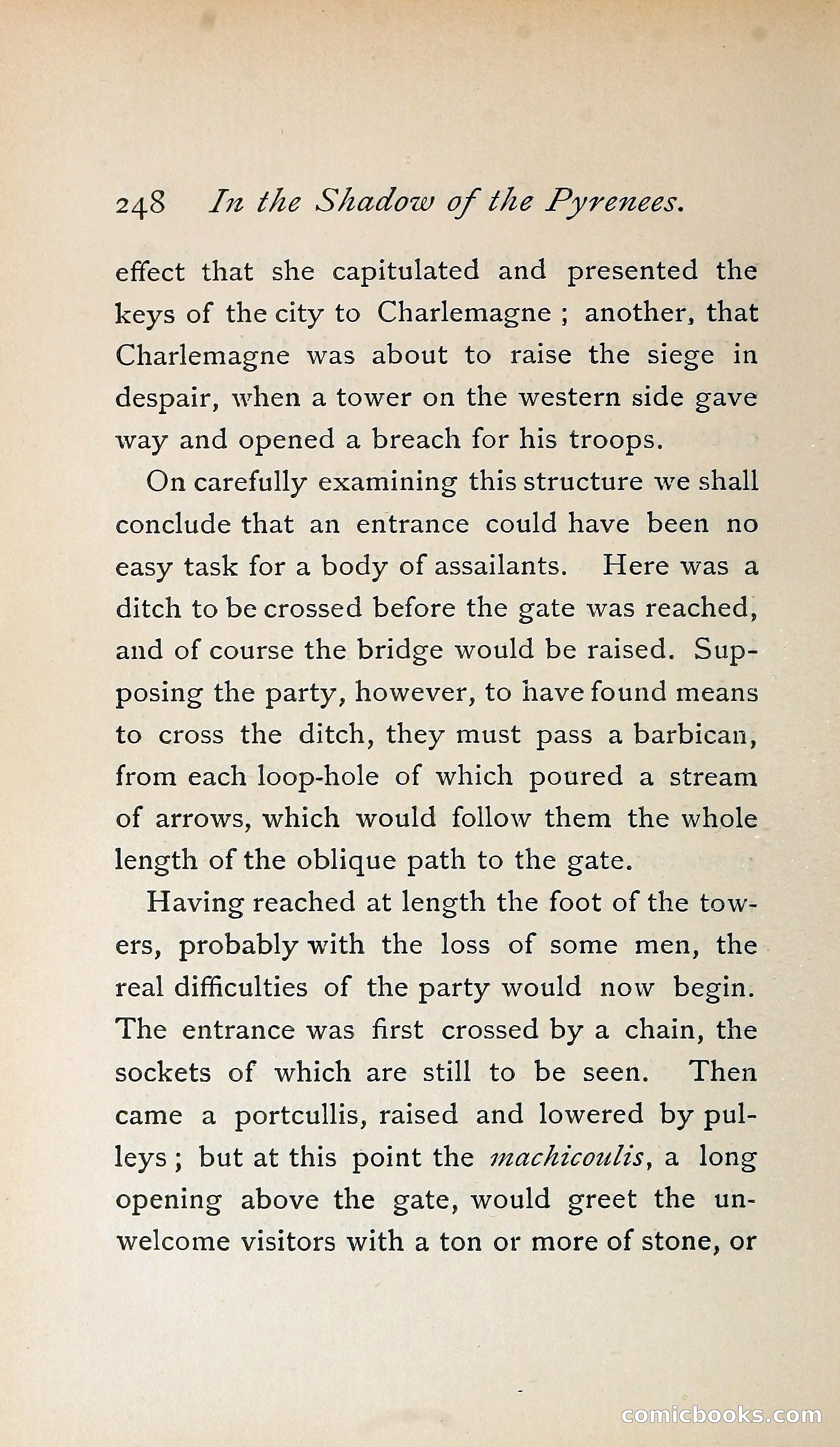 In the Shadow of the Pyrenees from Basque-Land to Carcassonne — page 291 of 322