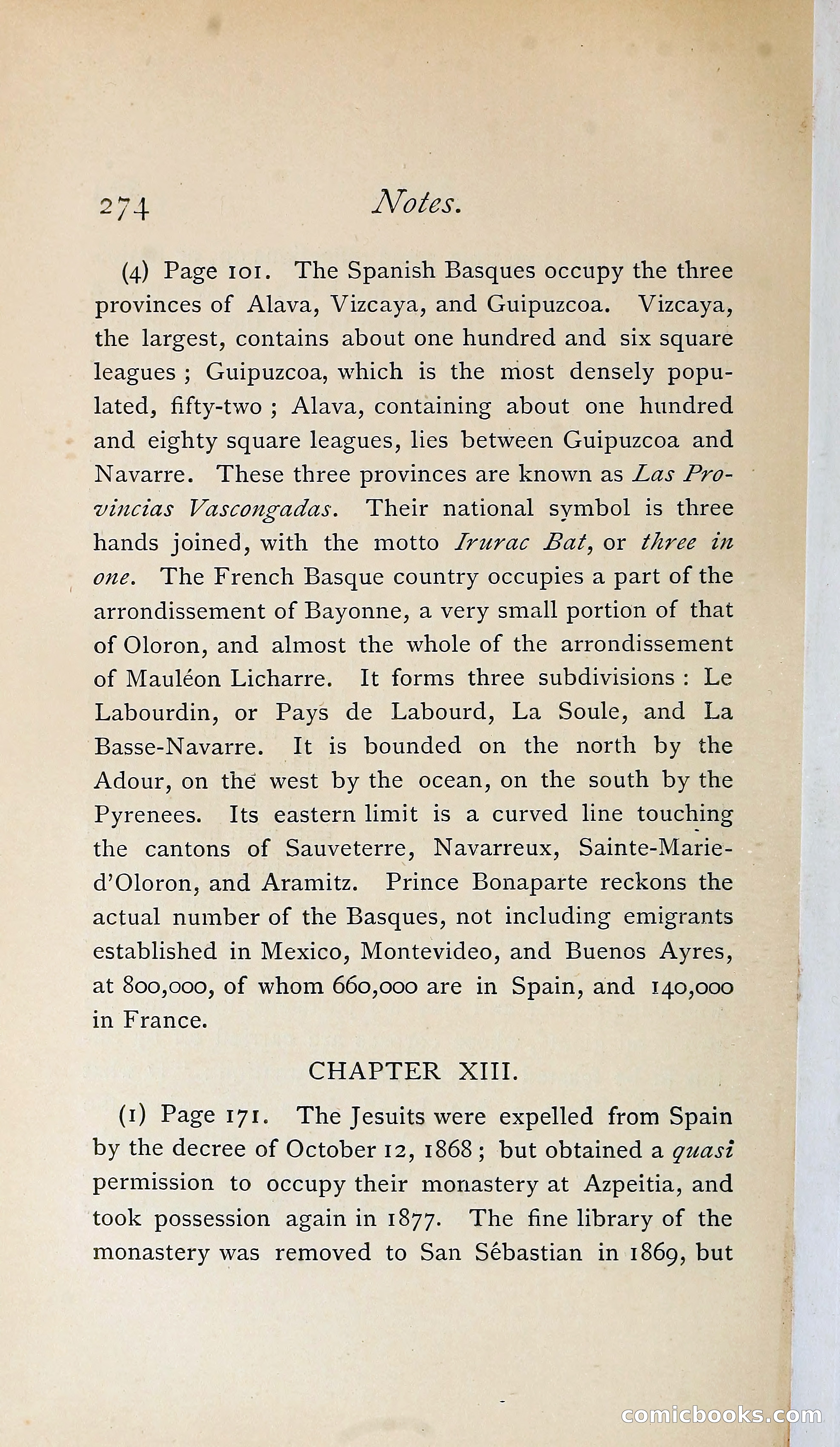 In the Shadow of the Pyrenees from Basque-Land to Carcassonne — page 317 of 322