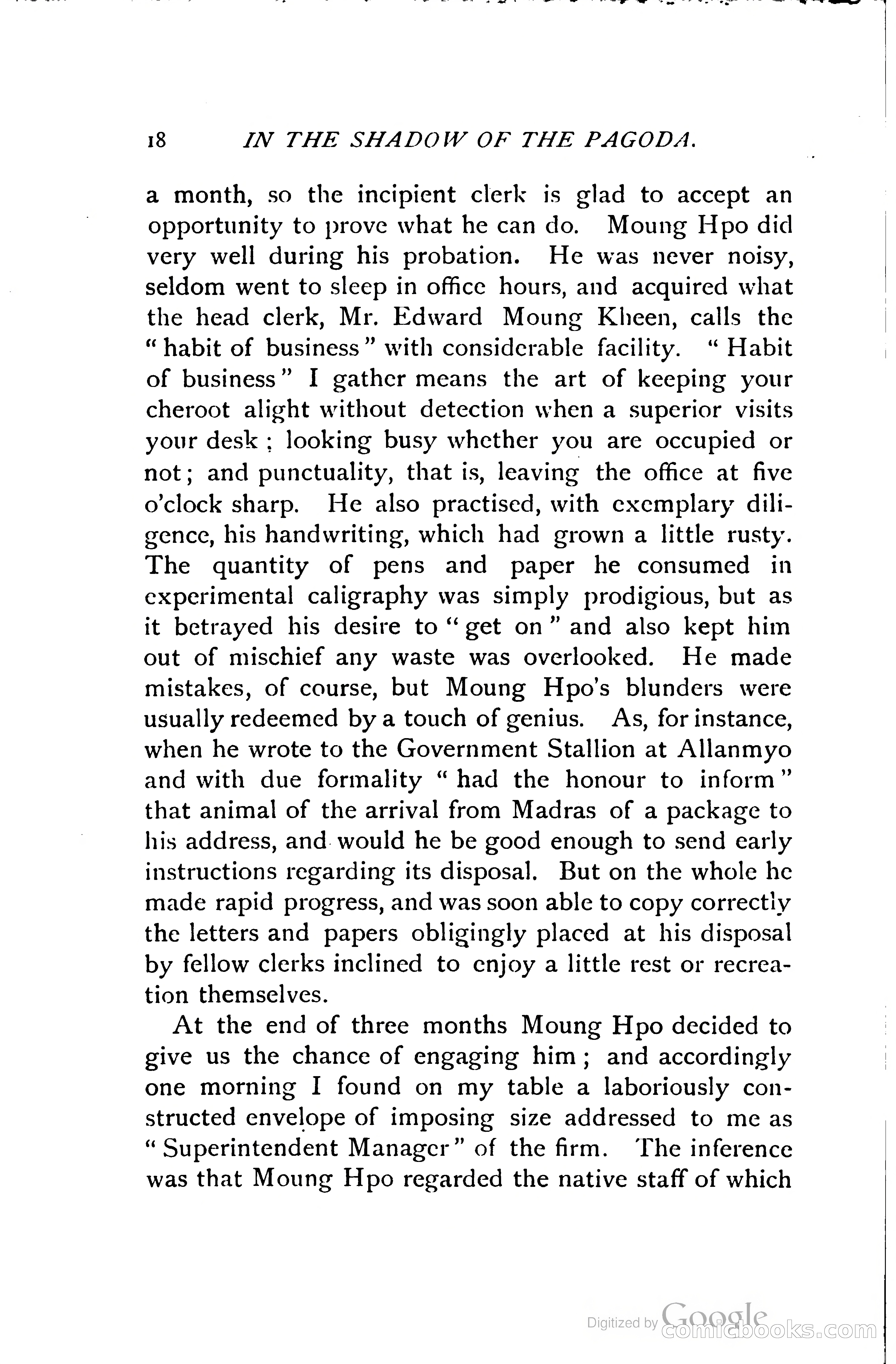 In the Shadow of the Pagoda — page 31 of 395
