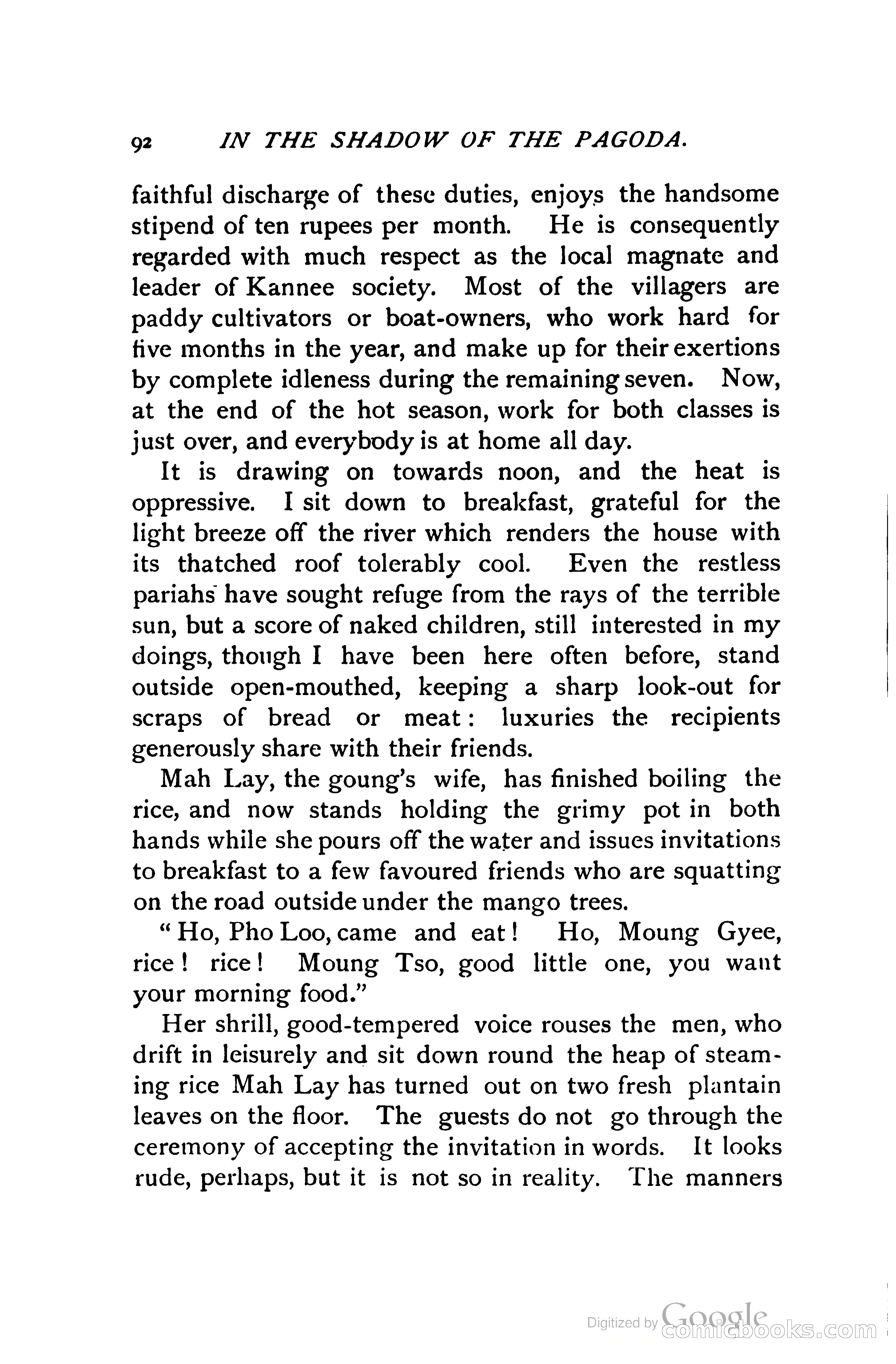 In the Shadow of the Pagoda — page 105 of 395