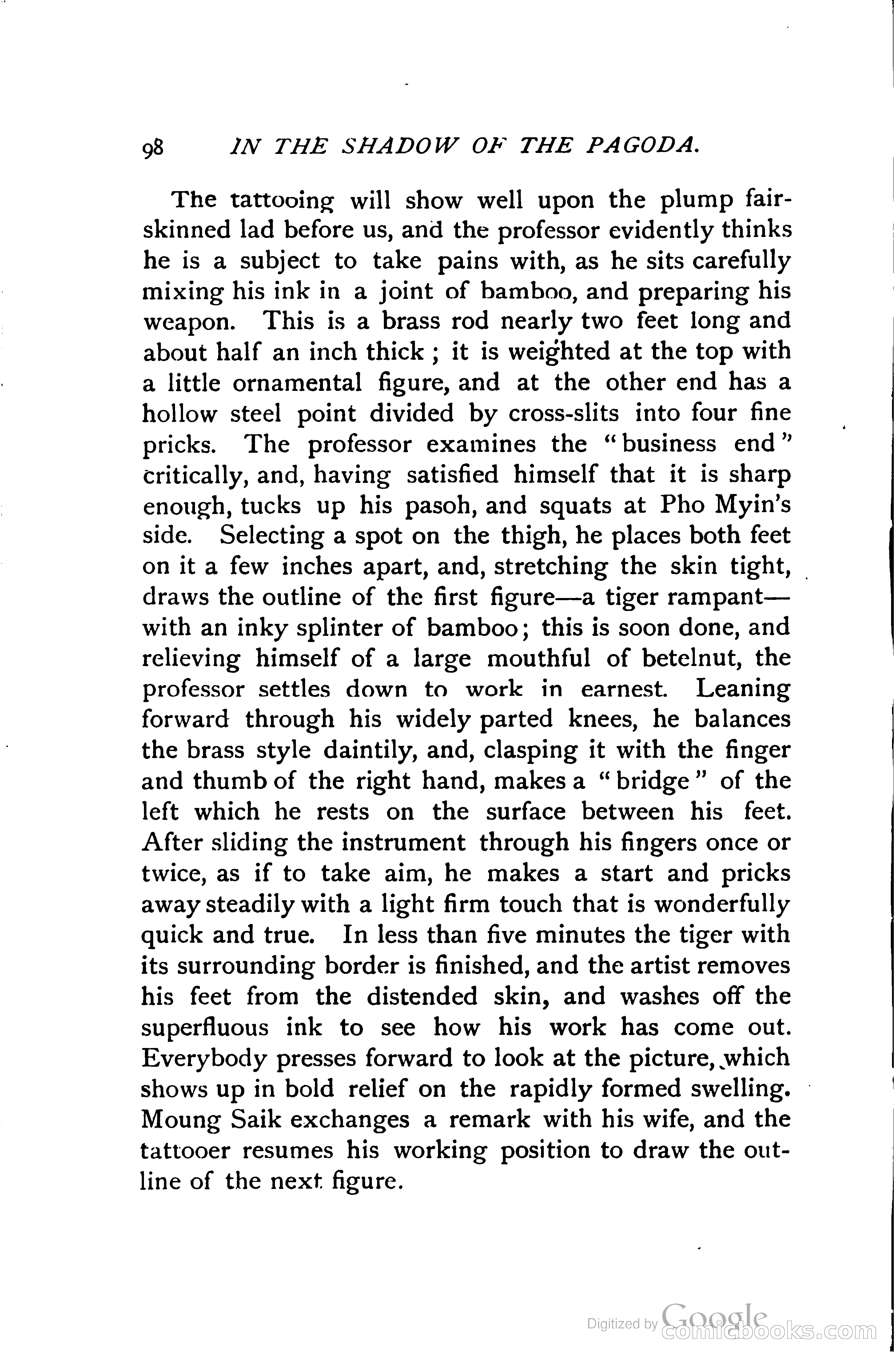 In the Shadow of the Pagoda — page 111 of 395