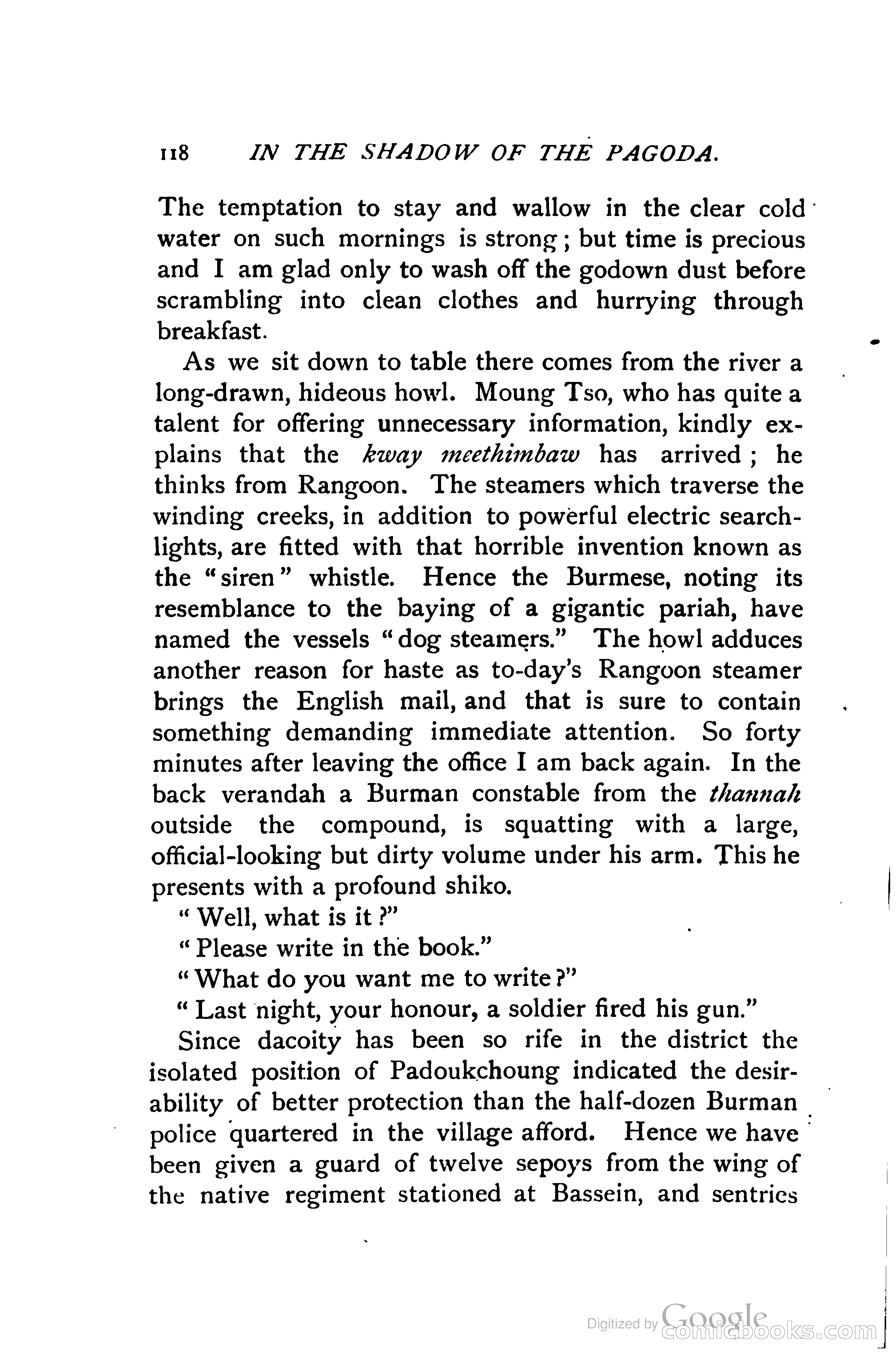 In the Shadow of the Pagoda — page 131 of 395