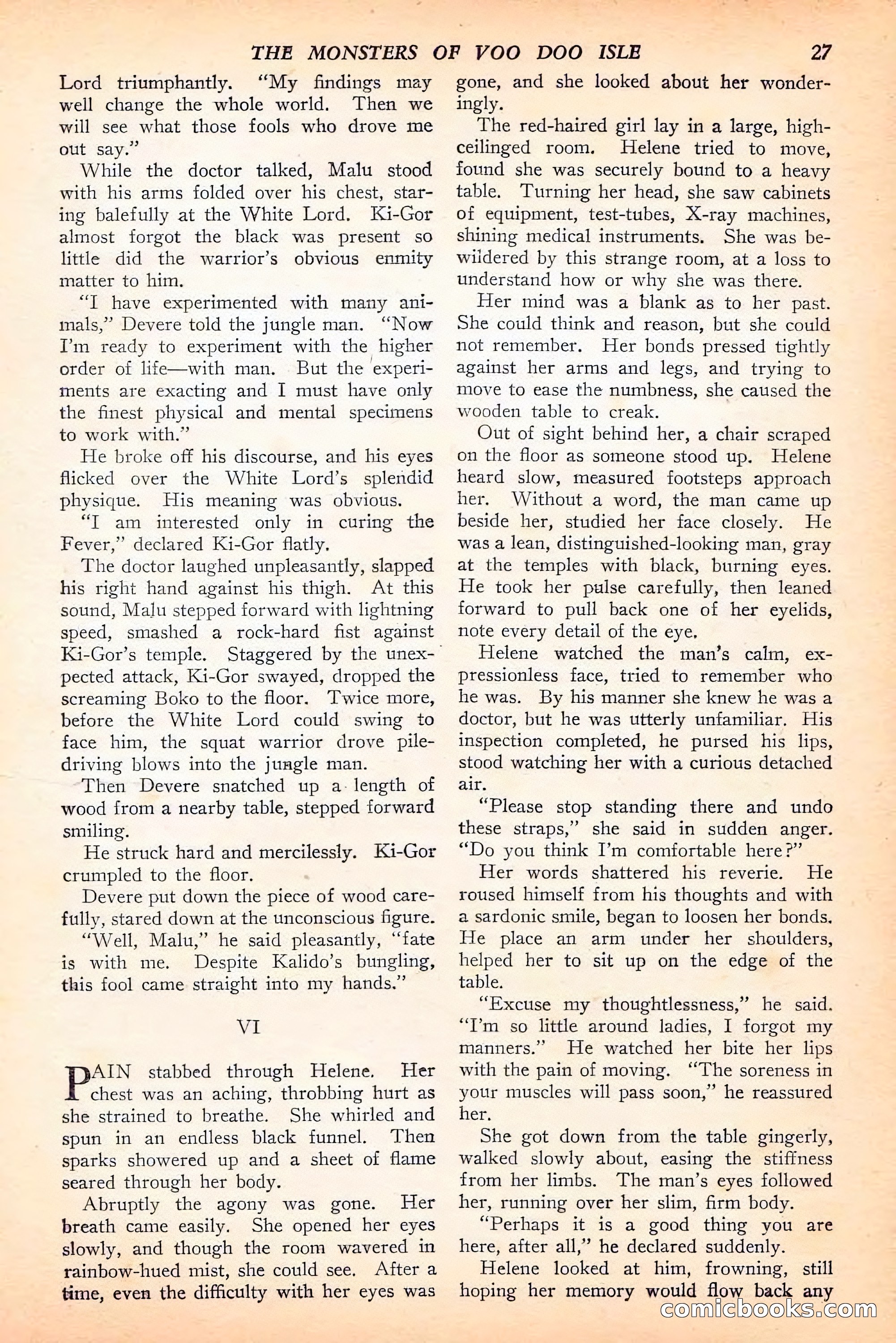 Jungle Stories, Spring 1946 — page 29 of 132
