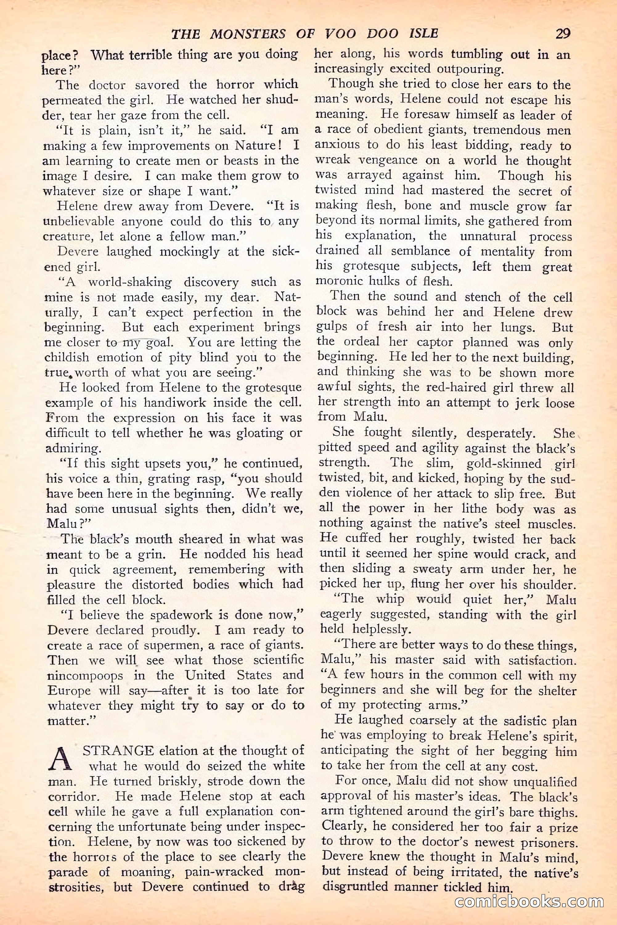 Jungle Stories, Spring 1946 — page 31 of 132