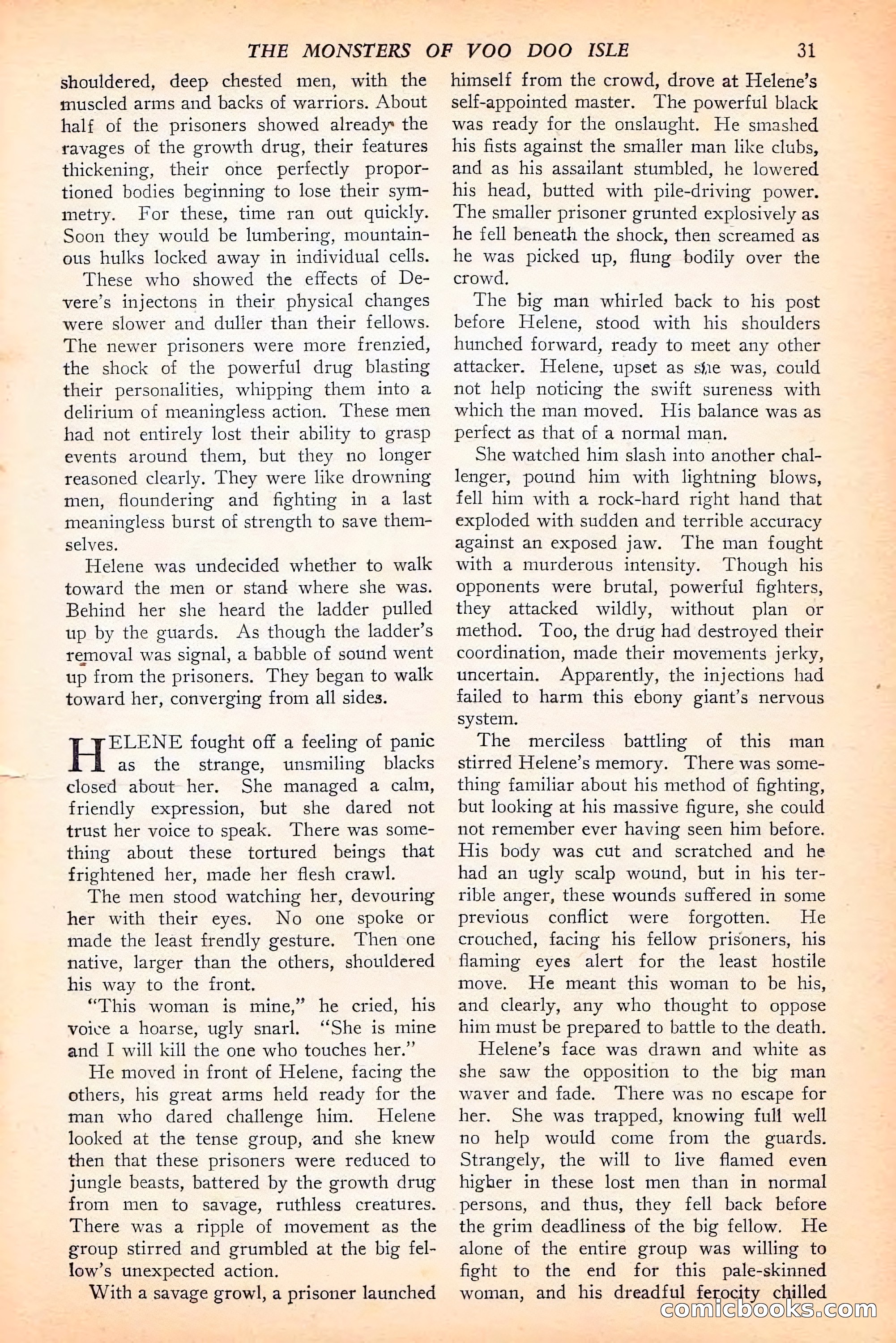 Jungle Stories, Spring 1946 — page 33 of 132