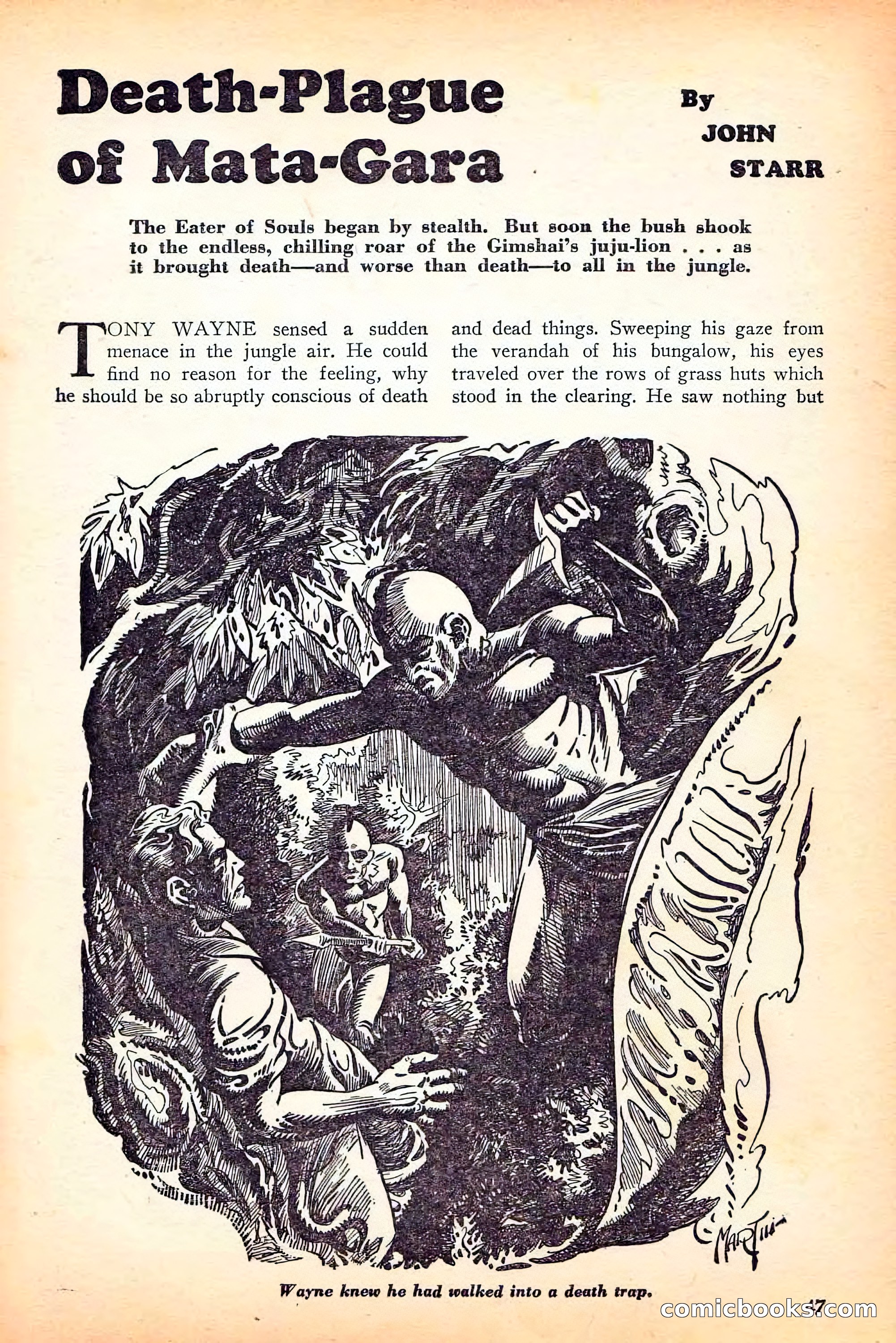 Jungle Stories, Spring 1946 — page 49 of 132