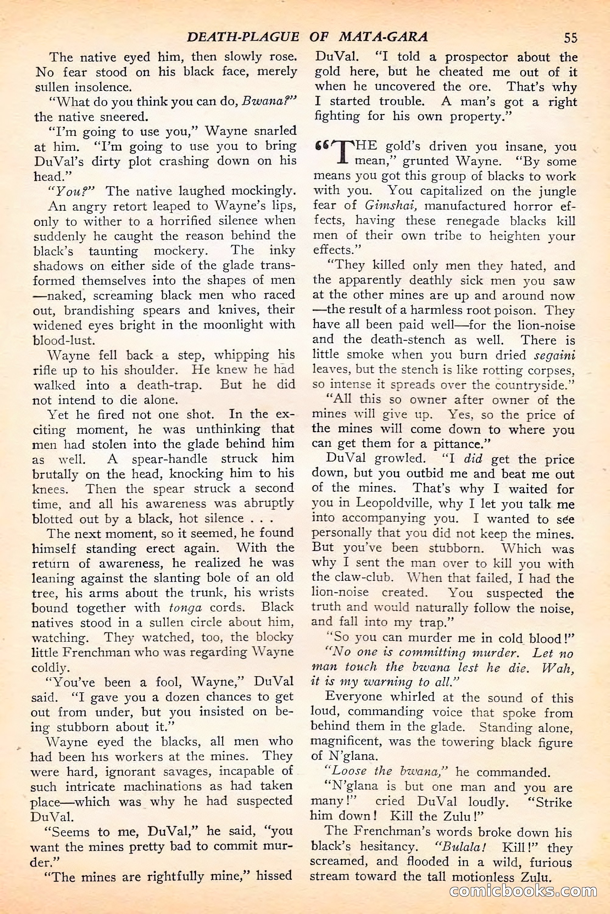 Jungle Stories, Spring 1946 — page 57 of 132
