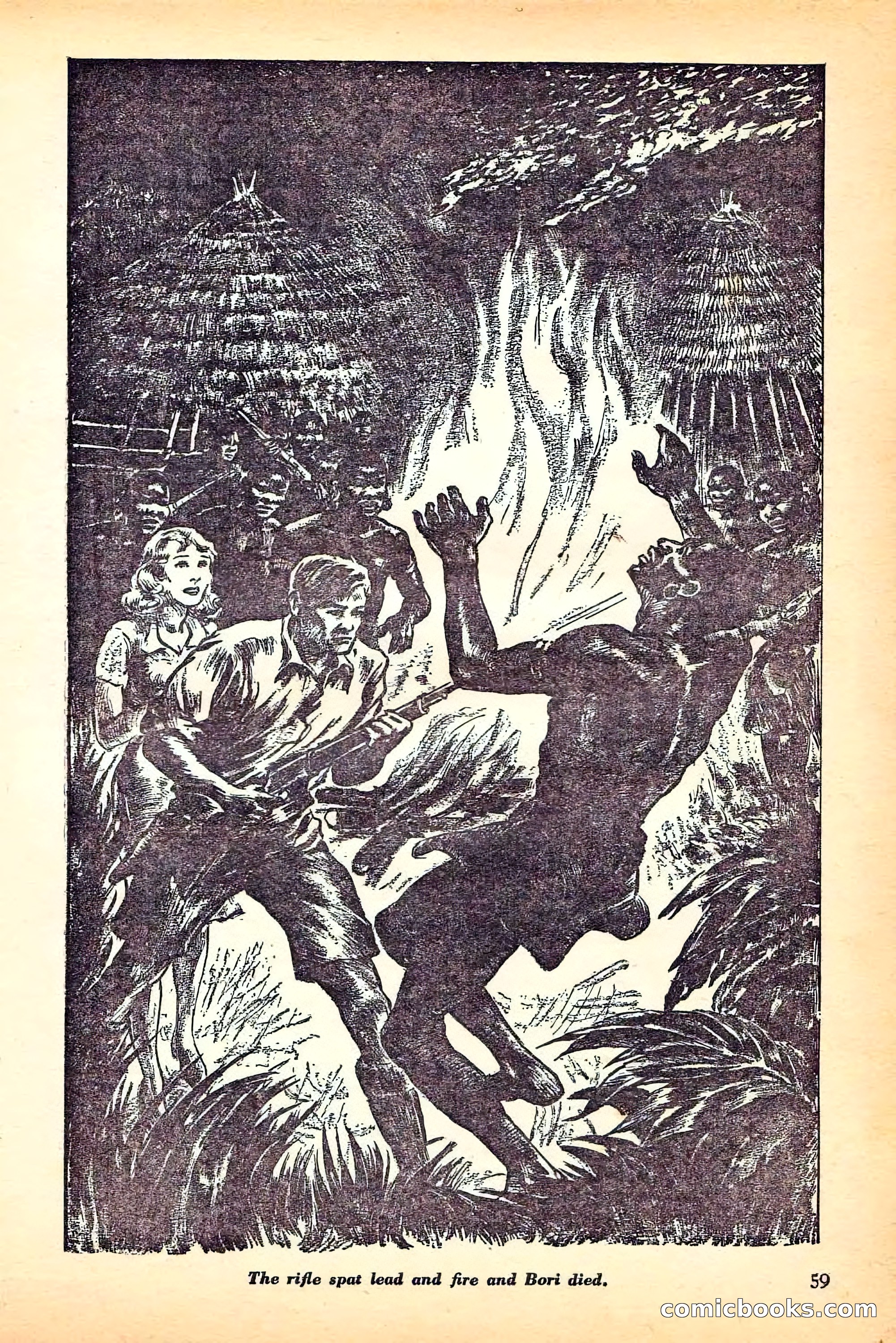 Jungle Stories, Spring 1946 — page 61 of 132