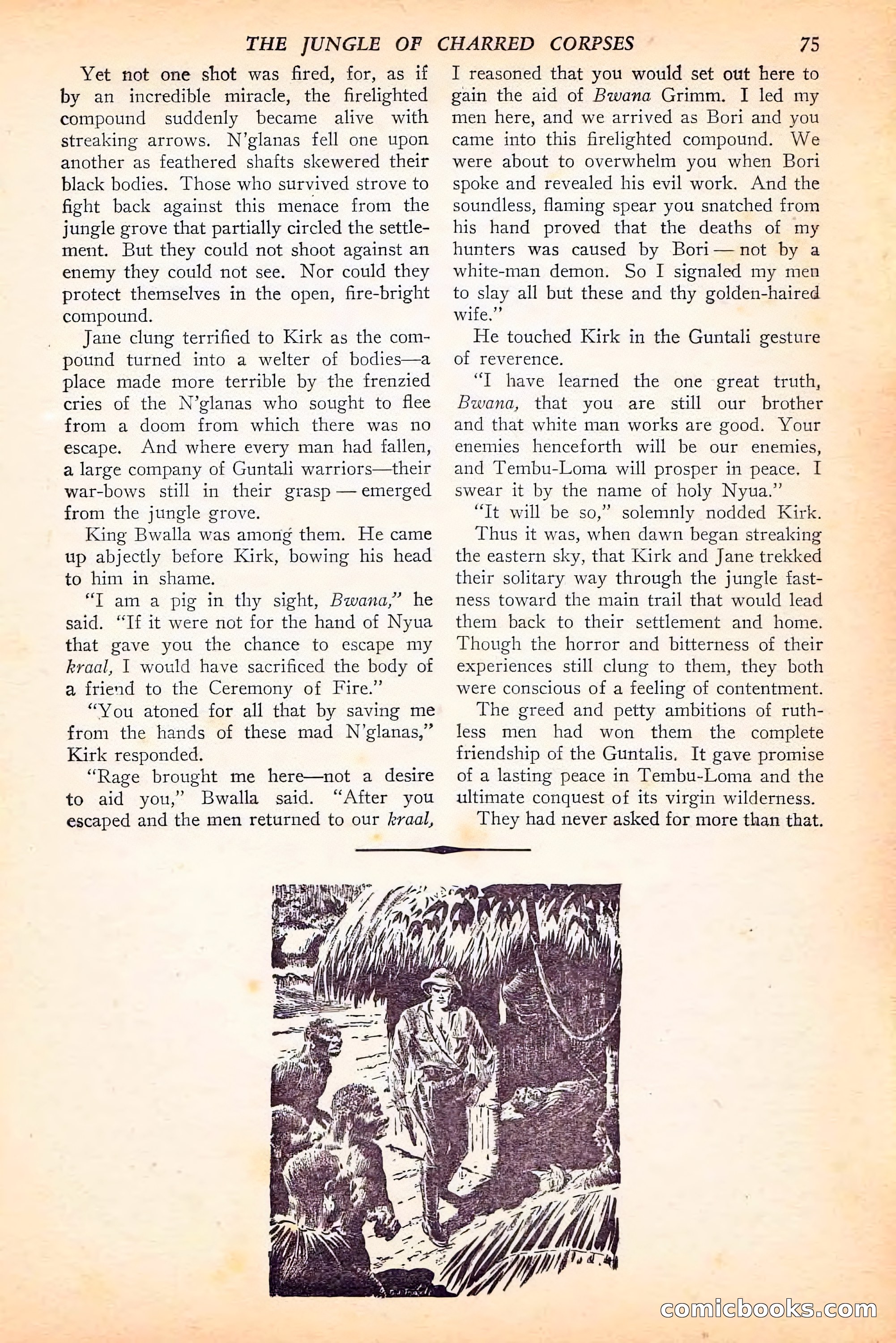 Jungle Stories, Spring 1946 — page 77 of 132