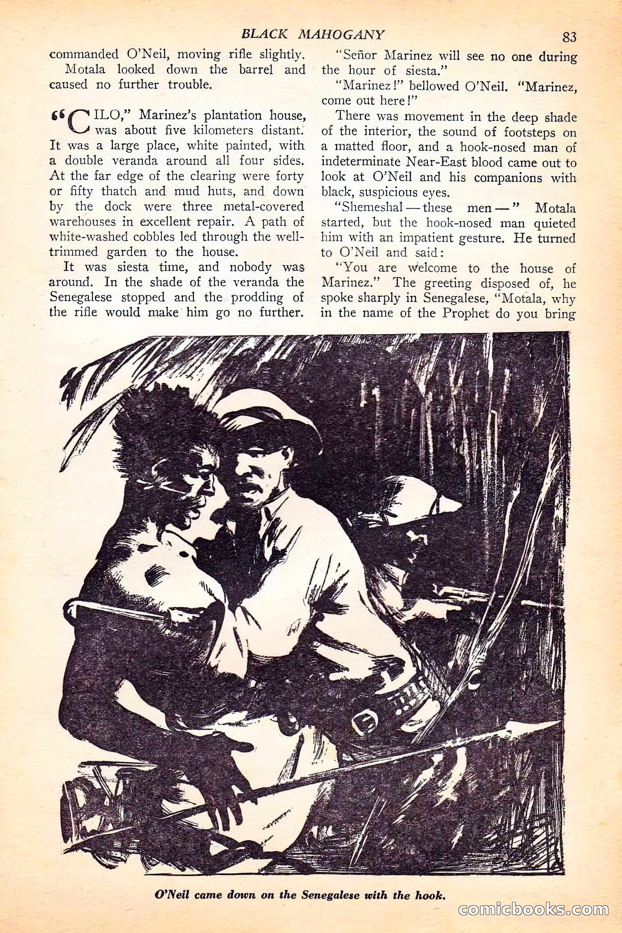 Jungle Stories, Spring 1946 — page 85 of 132