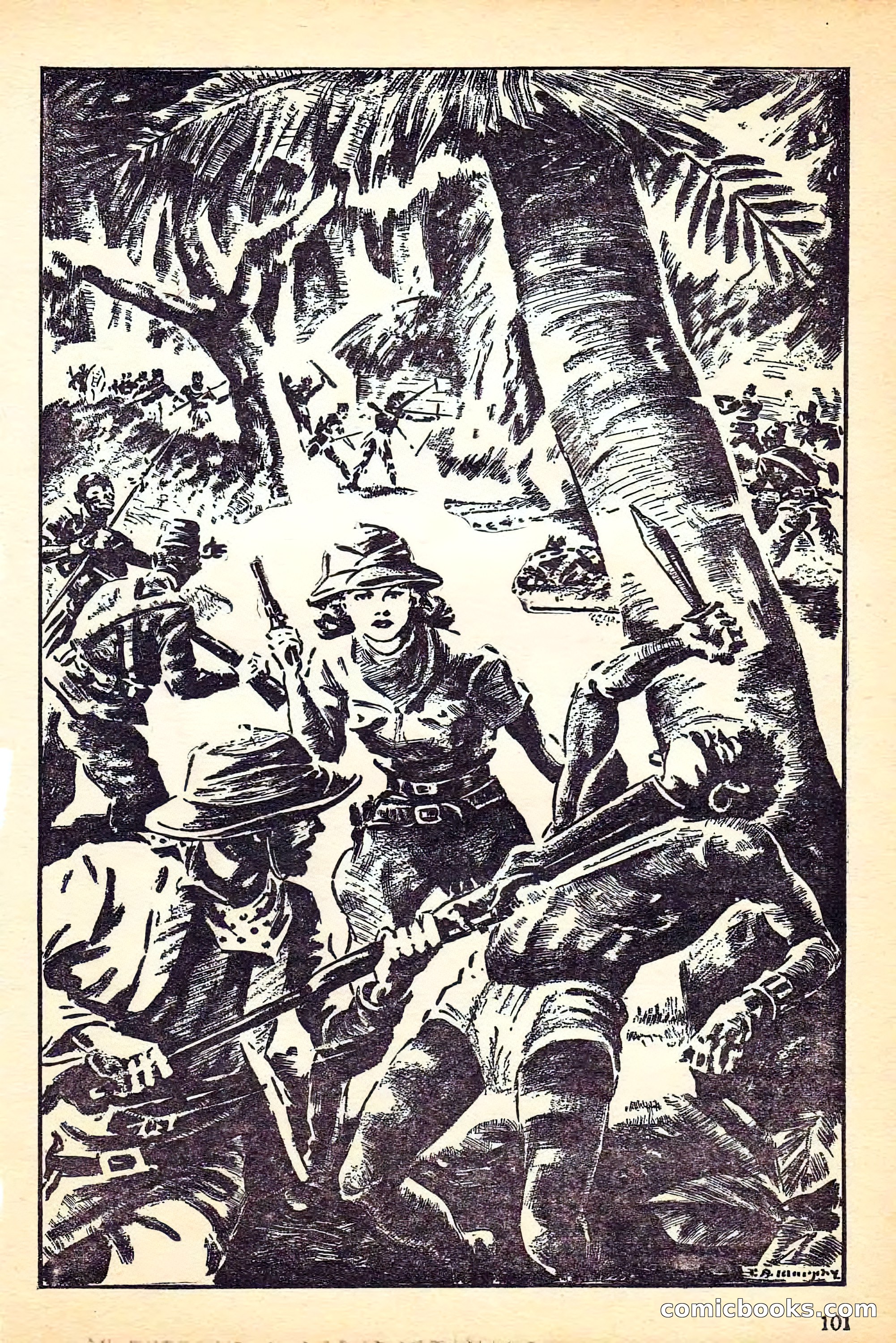 Jungle Stories, Spring 1946 — page 103 of 132
