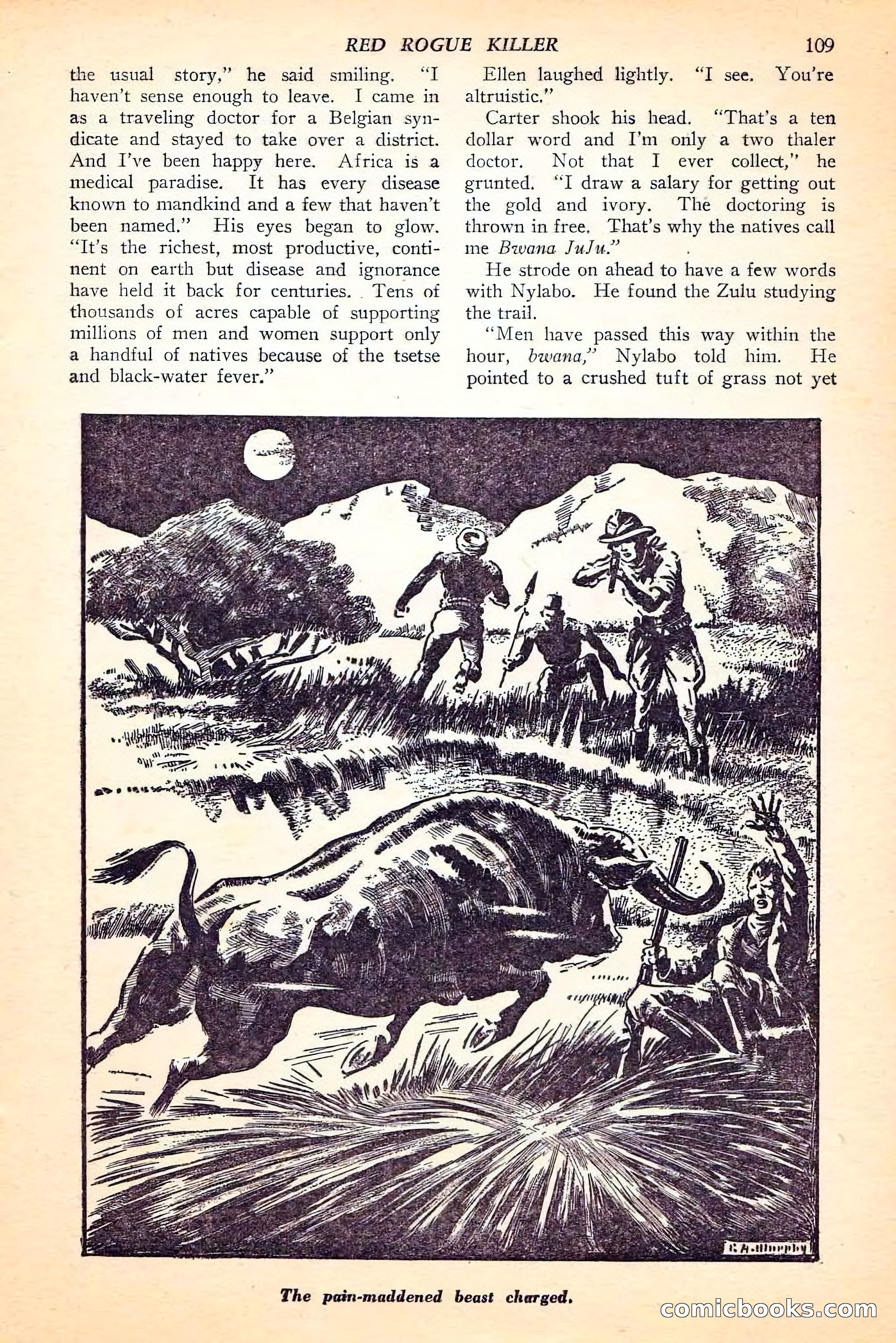 Jungle Stories, Spring 1946 — page 111 of 132