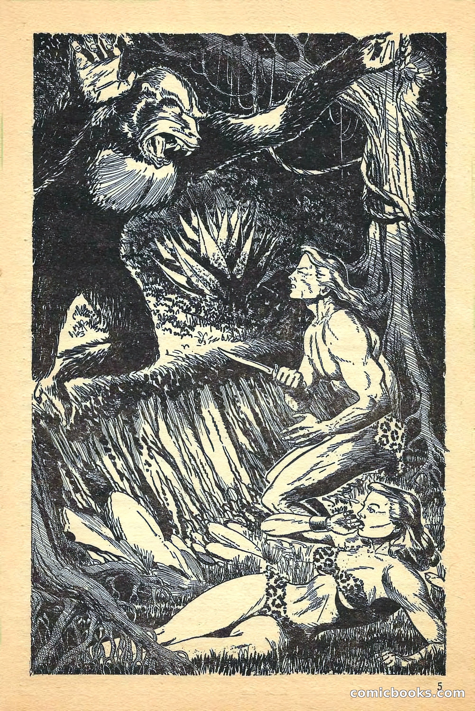 Jungle Stories, Fall 1948 — page 7 of 132