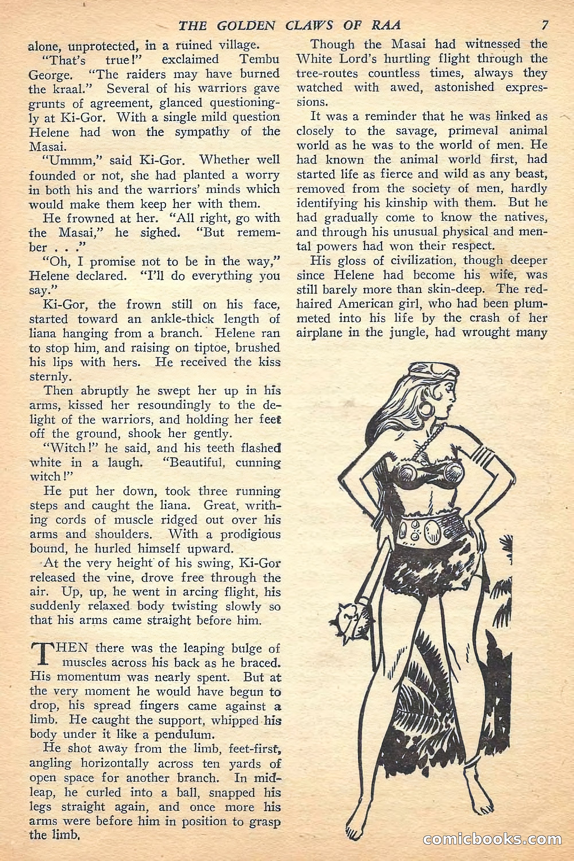 Jungle Stories, Fall 1948 — page 9 of 132