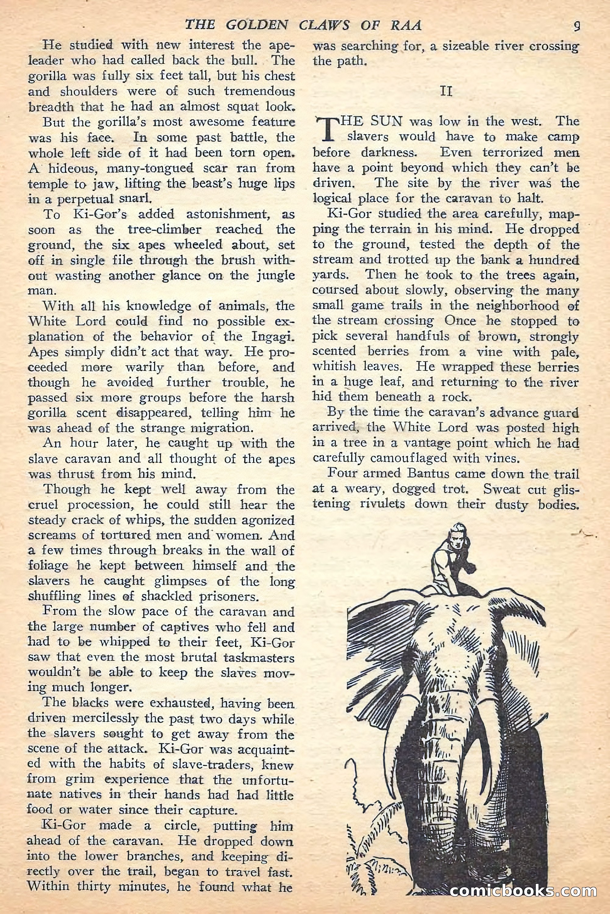 Jungle Stories, Fall 1948 — page 11 of 132