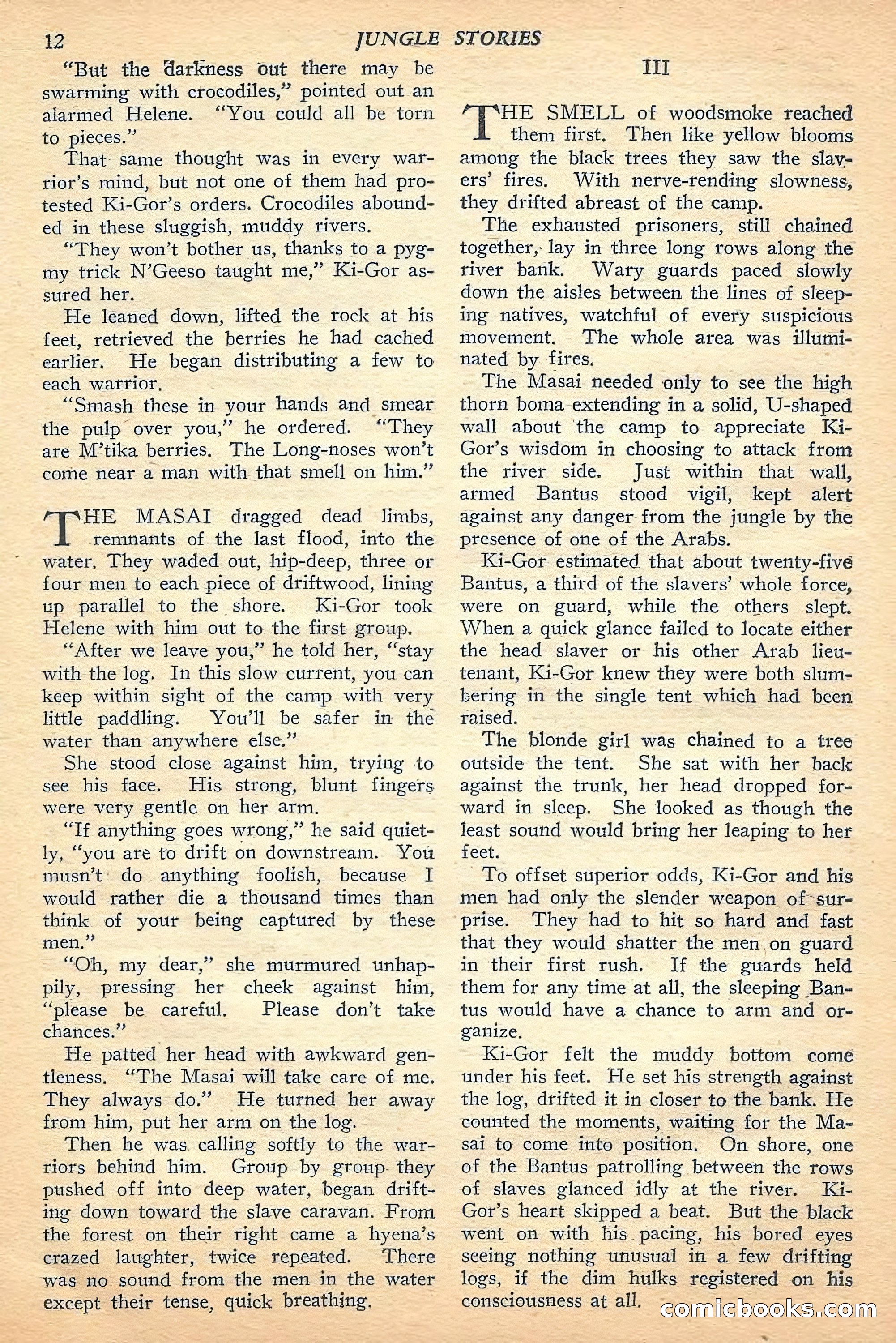 Jungle Stories, Fall 1948 — page 14 of 132