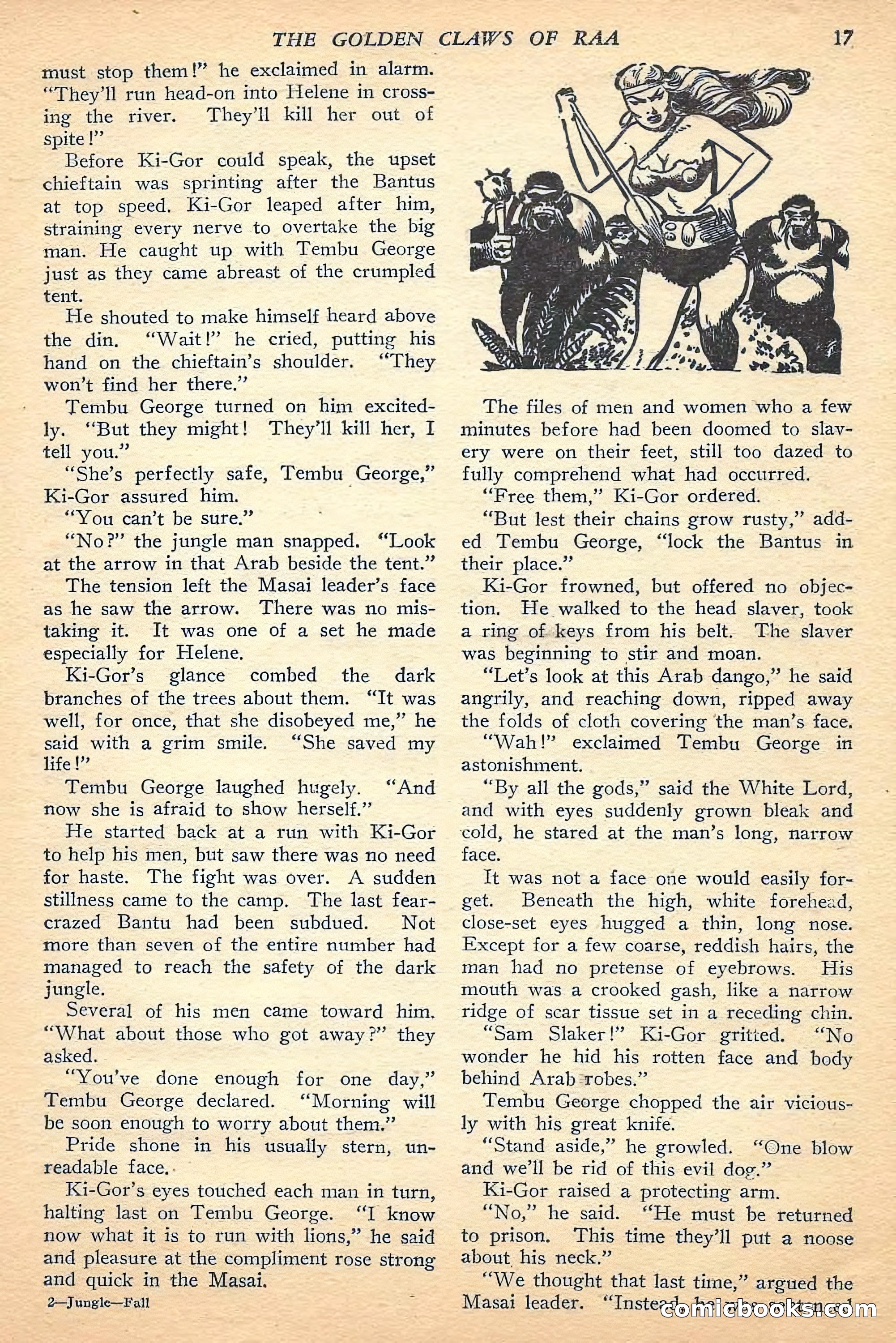 Jungle Stories, Fall 1948 — page 19 of 132