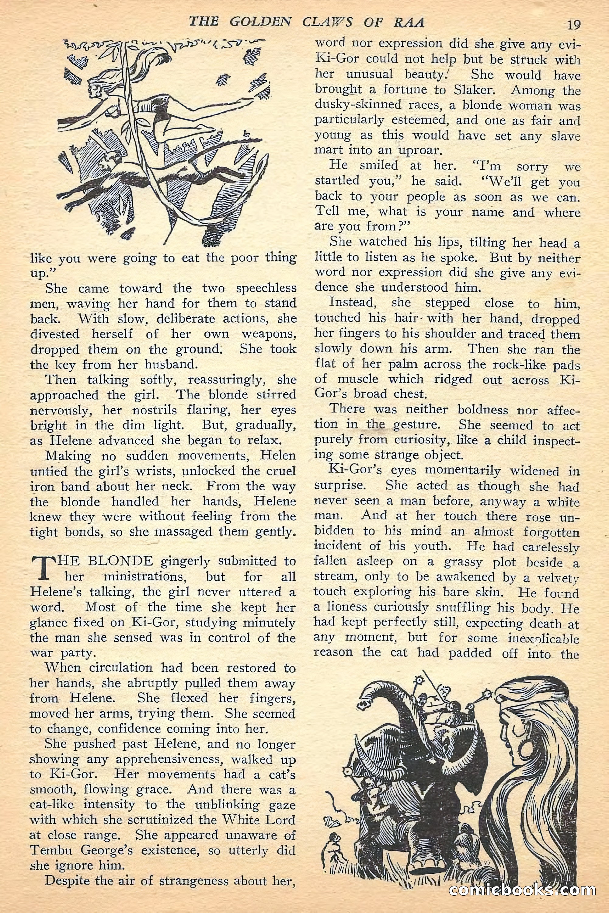 Jungle Stories, Fall 1948 — page 21 of 132