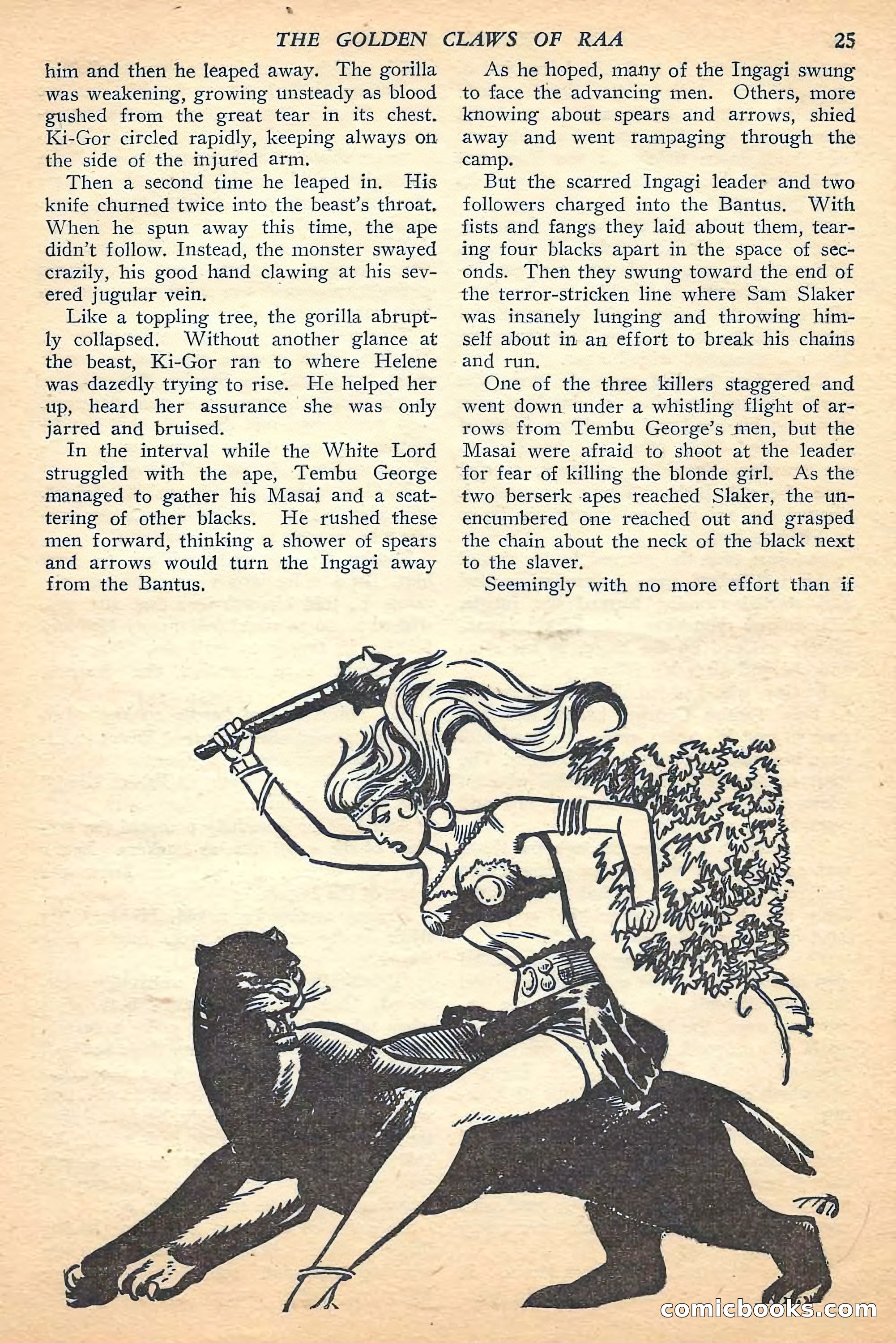 Jungle Stories, Fall 1948 — page 27 of 132