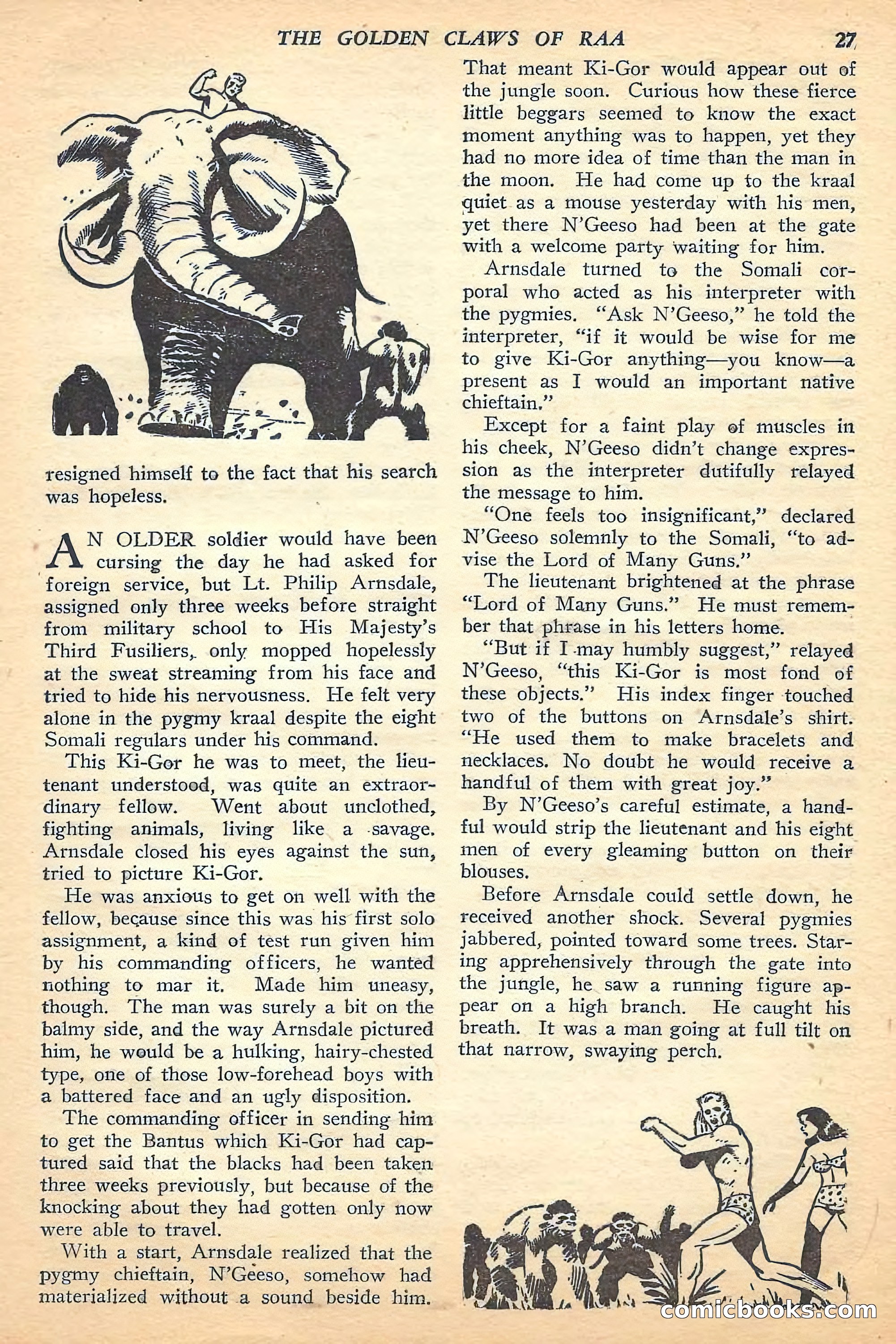 Jungle Stories, Fall 1948 — page 29 of 132