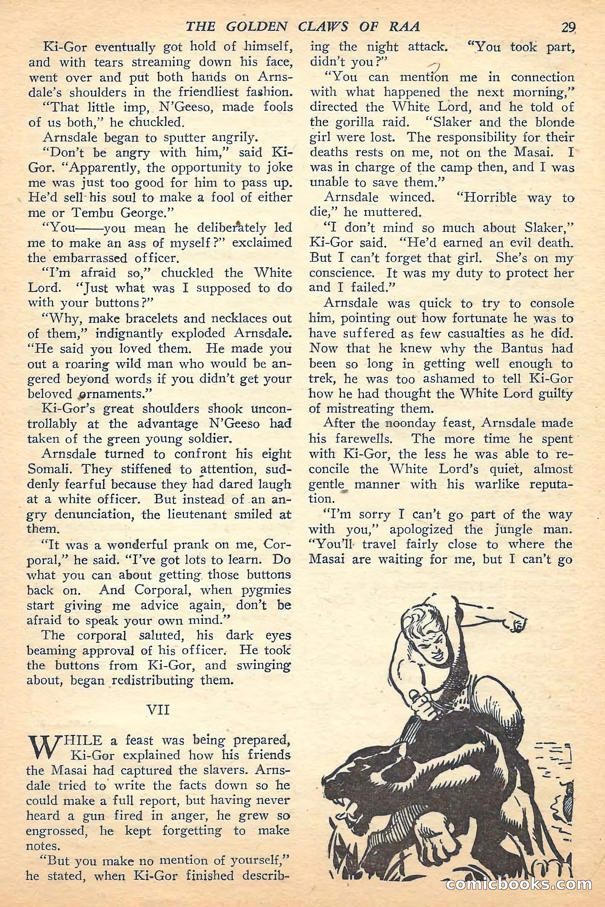 Jungle Stories, Fall 1948 — page 31 of 132