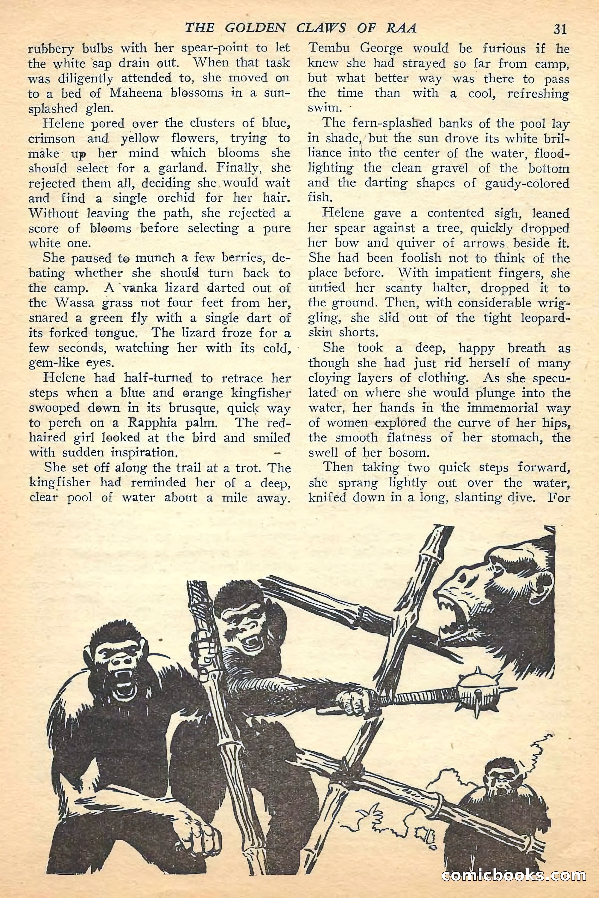 Jungle Stories, Fall 1948 — page 33 of 132