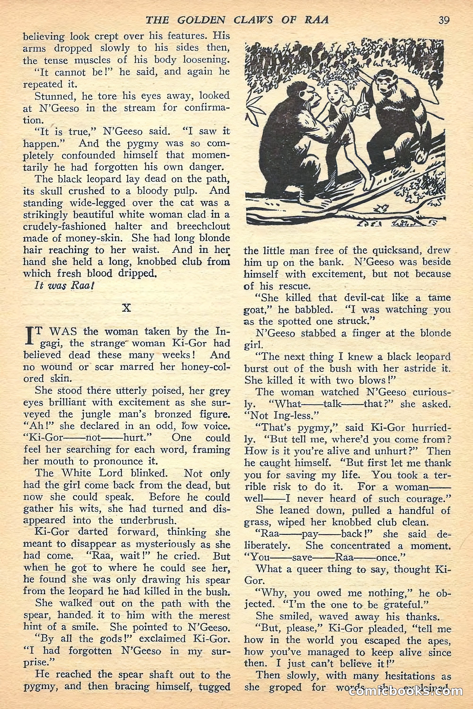 Jungle Stories, Fall 1948 — page 41 of 132