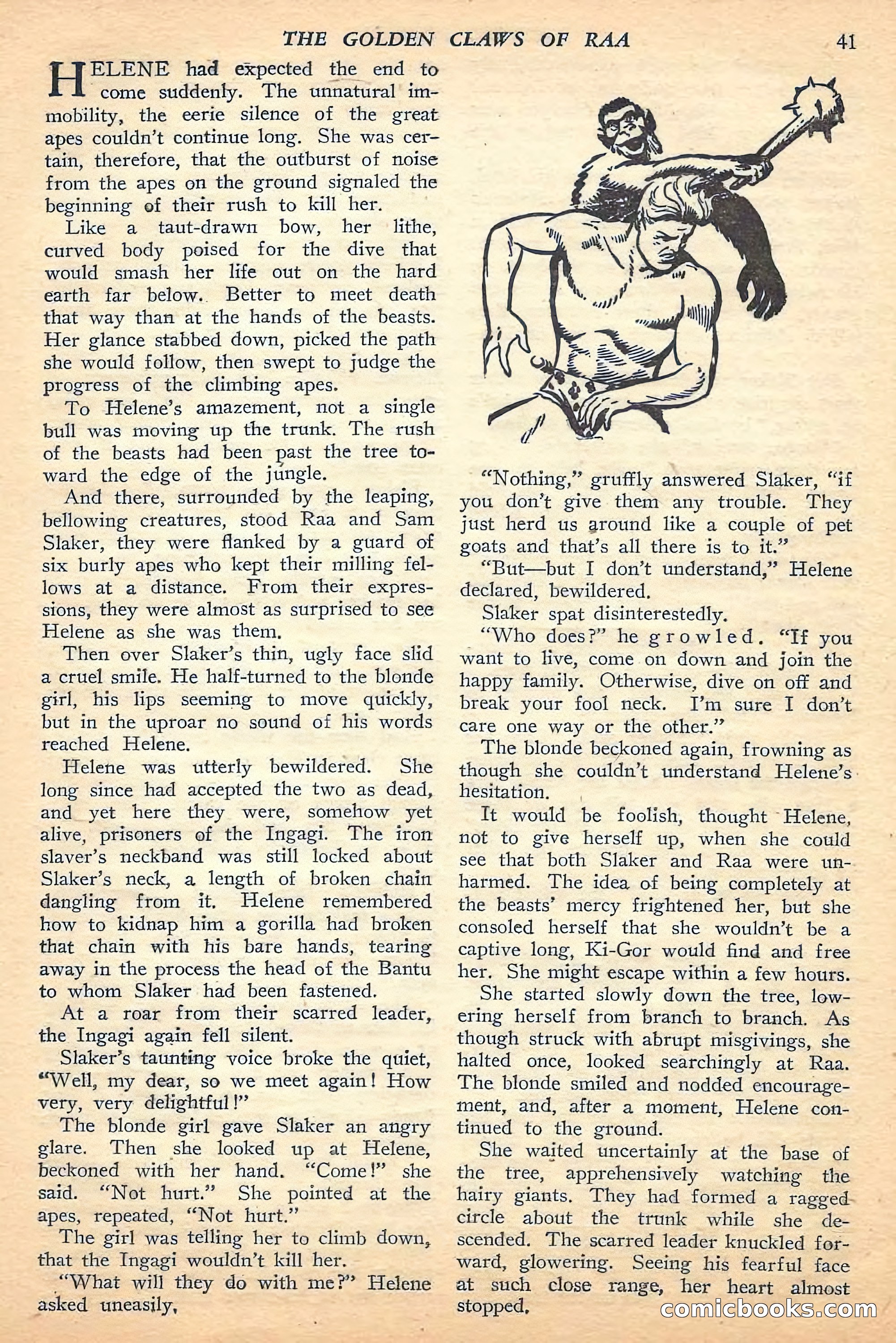 Jungle Stories, Fall 1948 — page 43 of 132